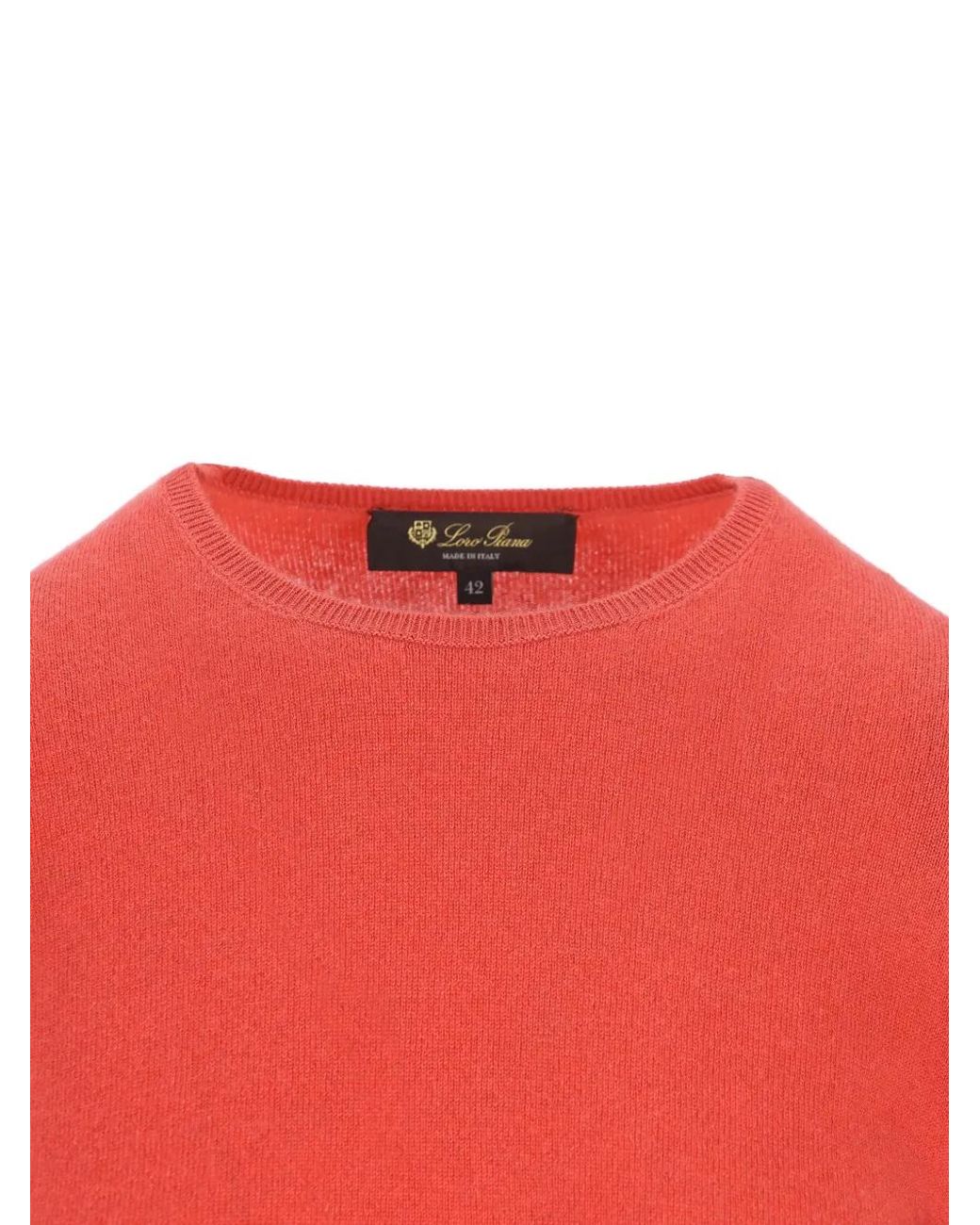 Loro Piana Red Sergio Sweater