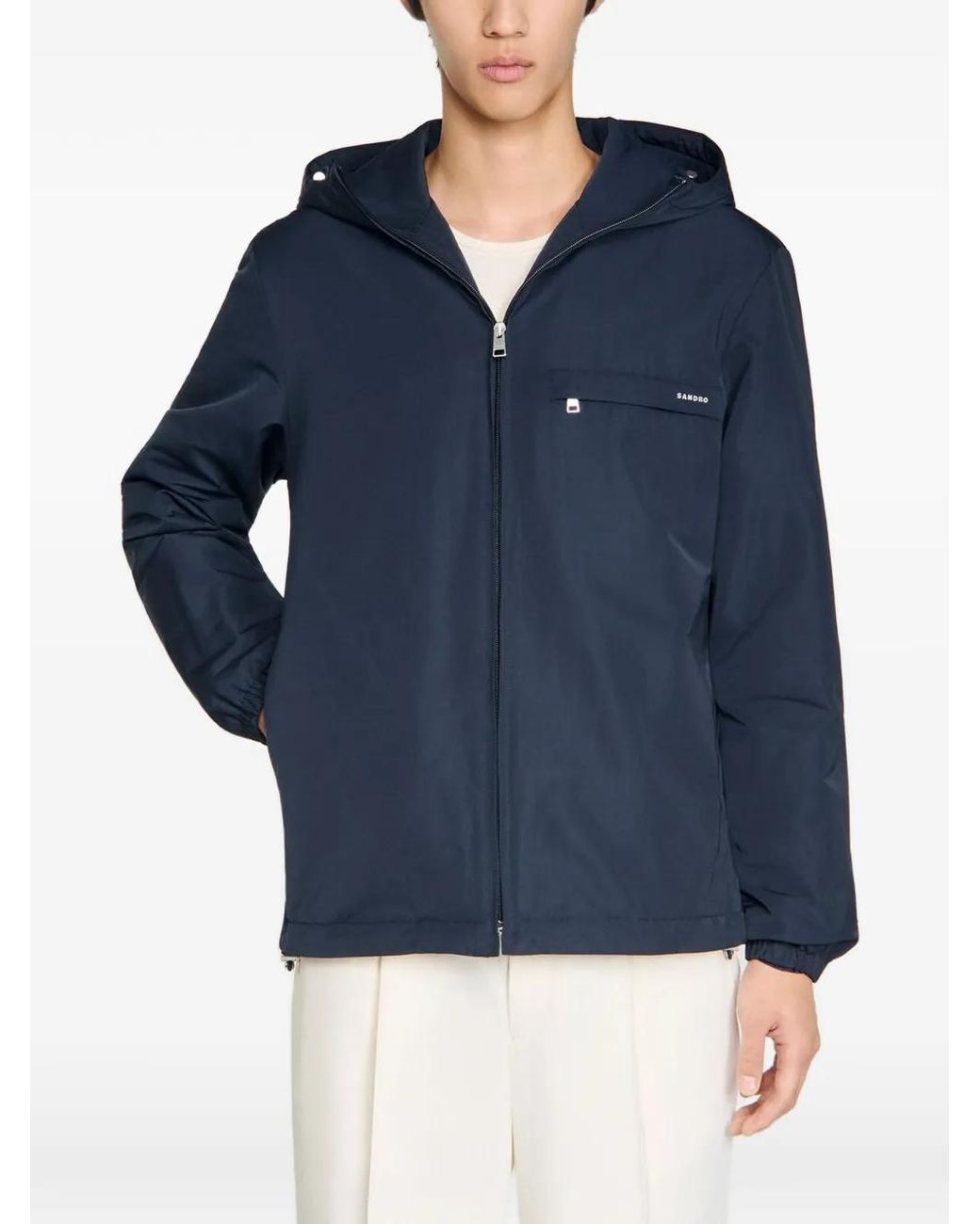 Plumífero Con Logo Sandro de hombre de color Blue