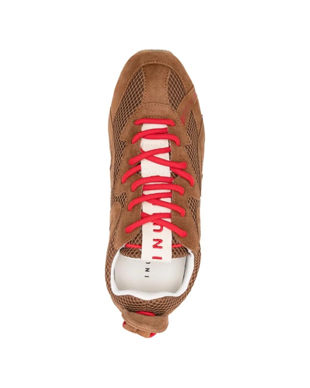 Inuikii Brown Maribella Lace-Up Sneakers