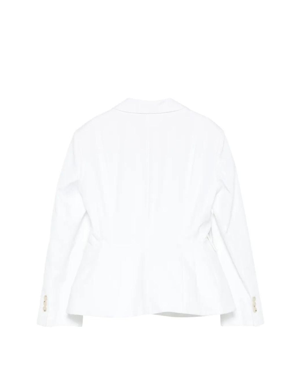 N°21 White Single-Breasted Blazer