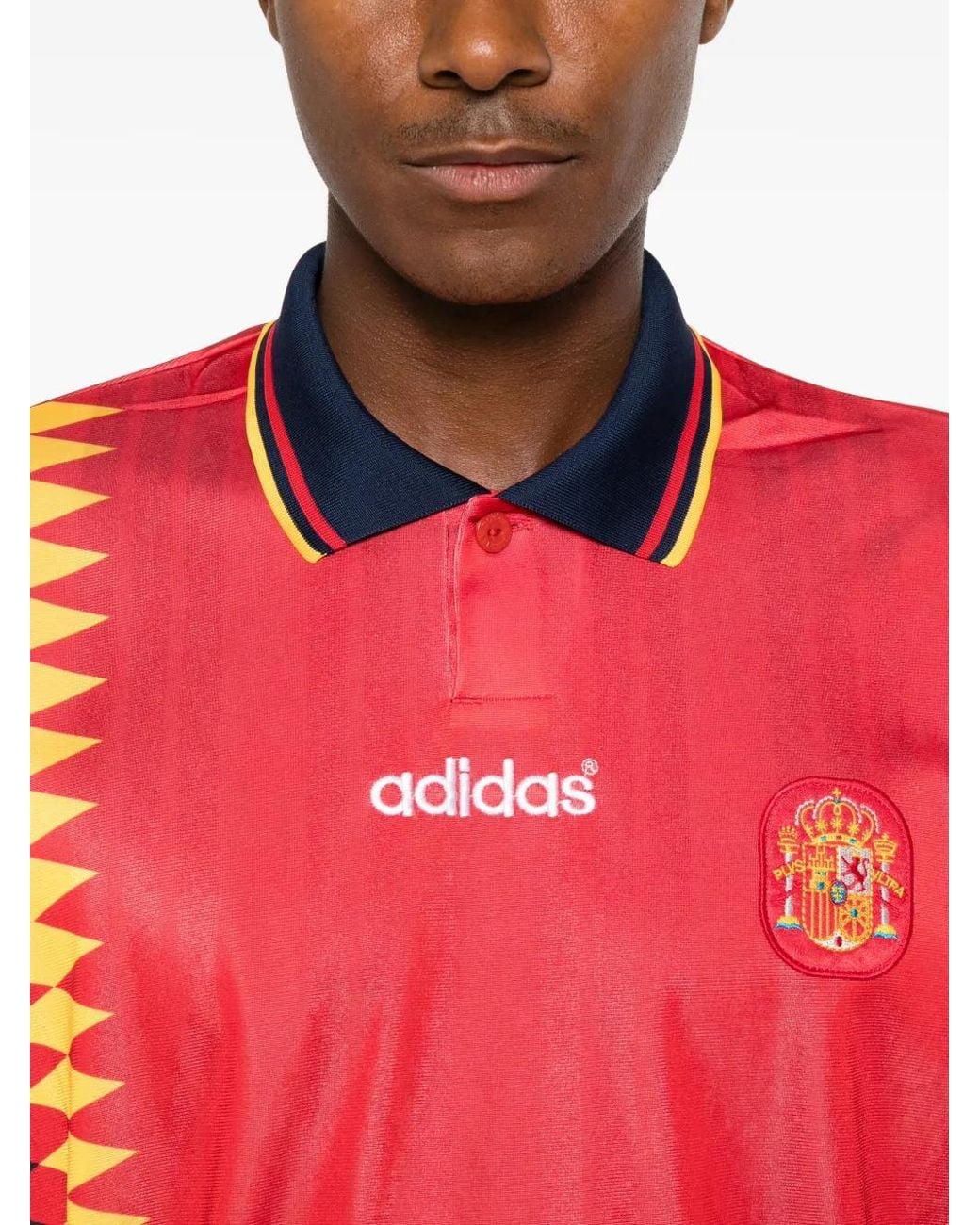 Adidas Red Spain Home Jersey 1994 for men