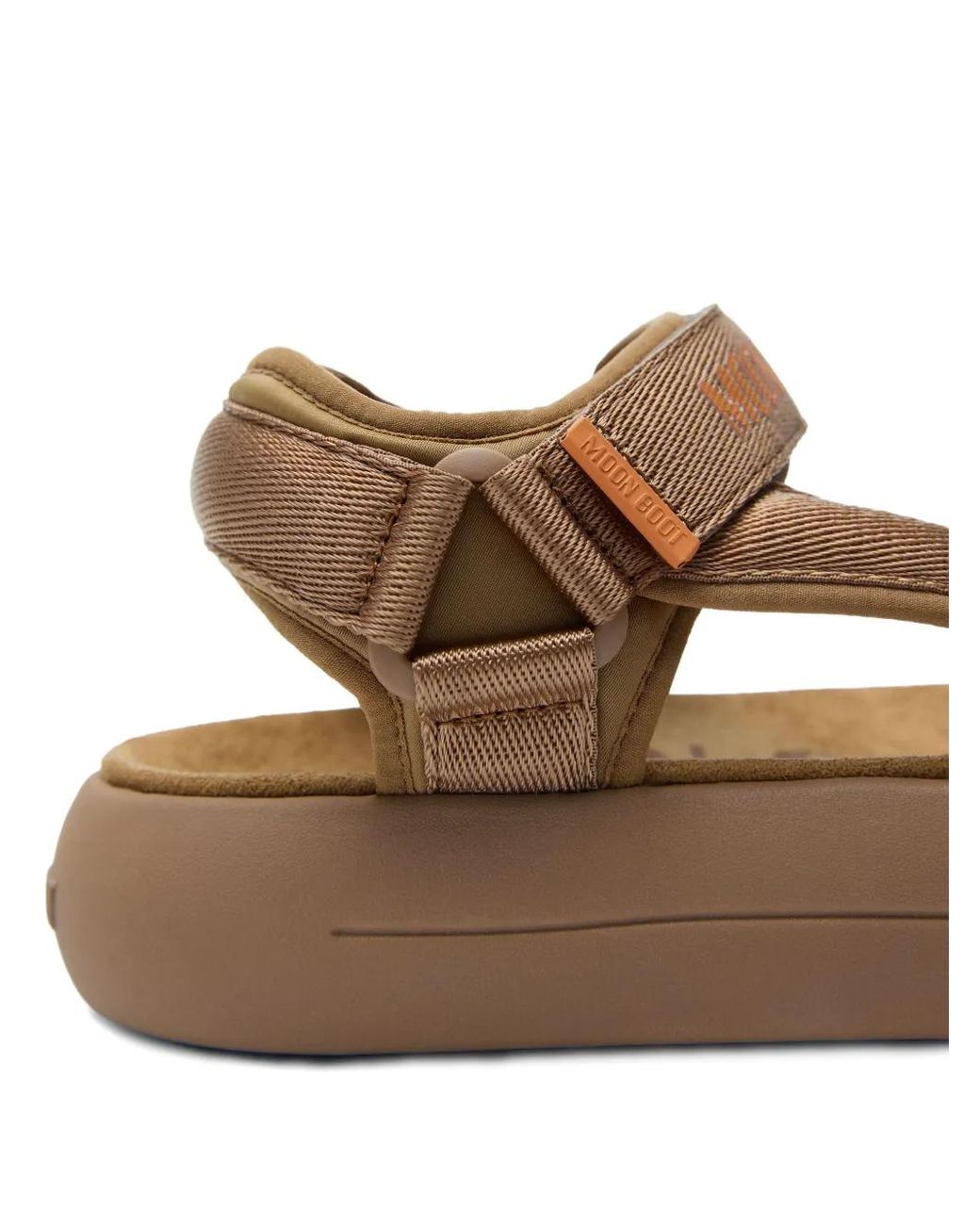 Moon Boot Brown Super Sandals