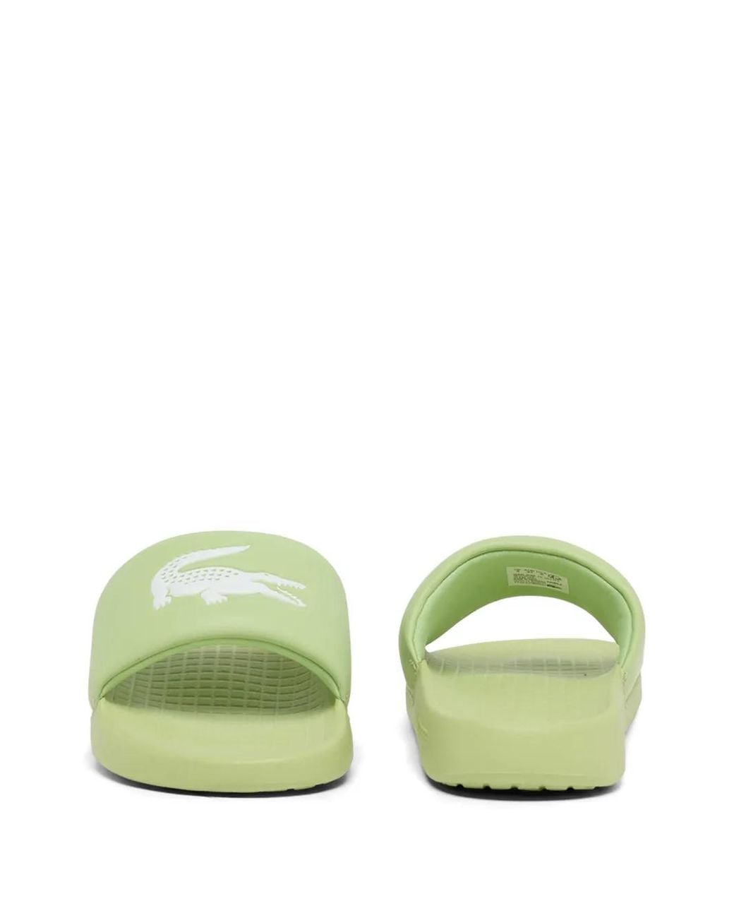 Lacoste Green Serve Logo Slides