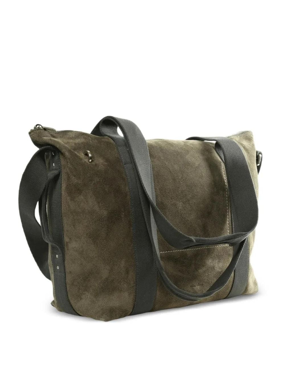 Rick Owens Green Shoulder Strap Tote Bag