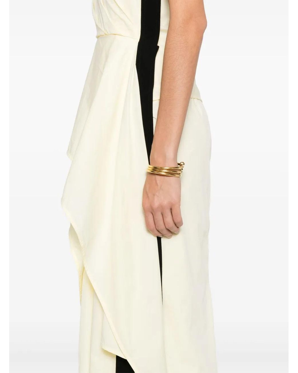16Arlington White Selene Midi Dress