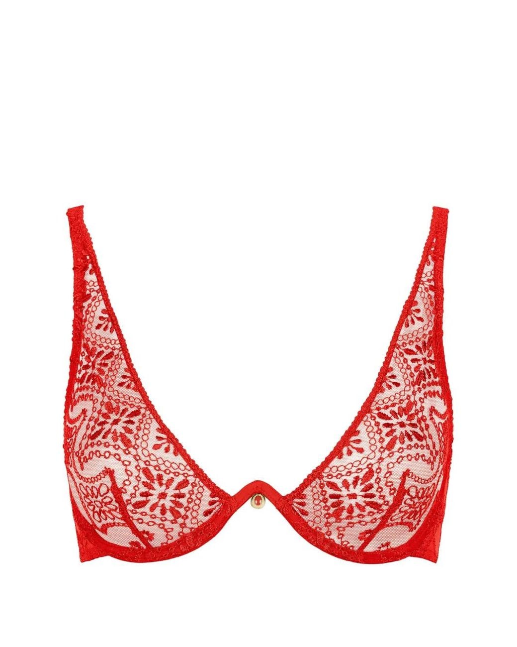 Aubade Losing My Mind Embroidered Triangle Bra