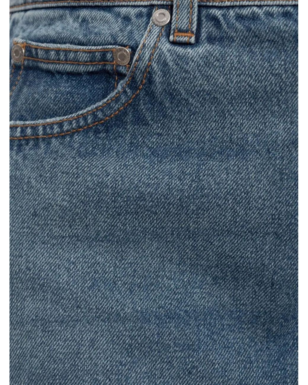 Stella McCartney Blue Wide Leg Jeans