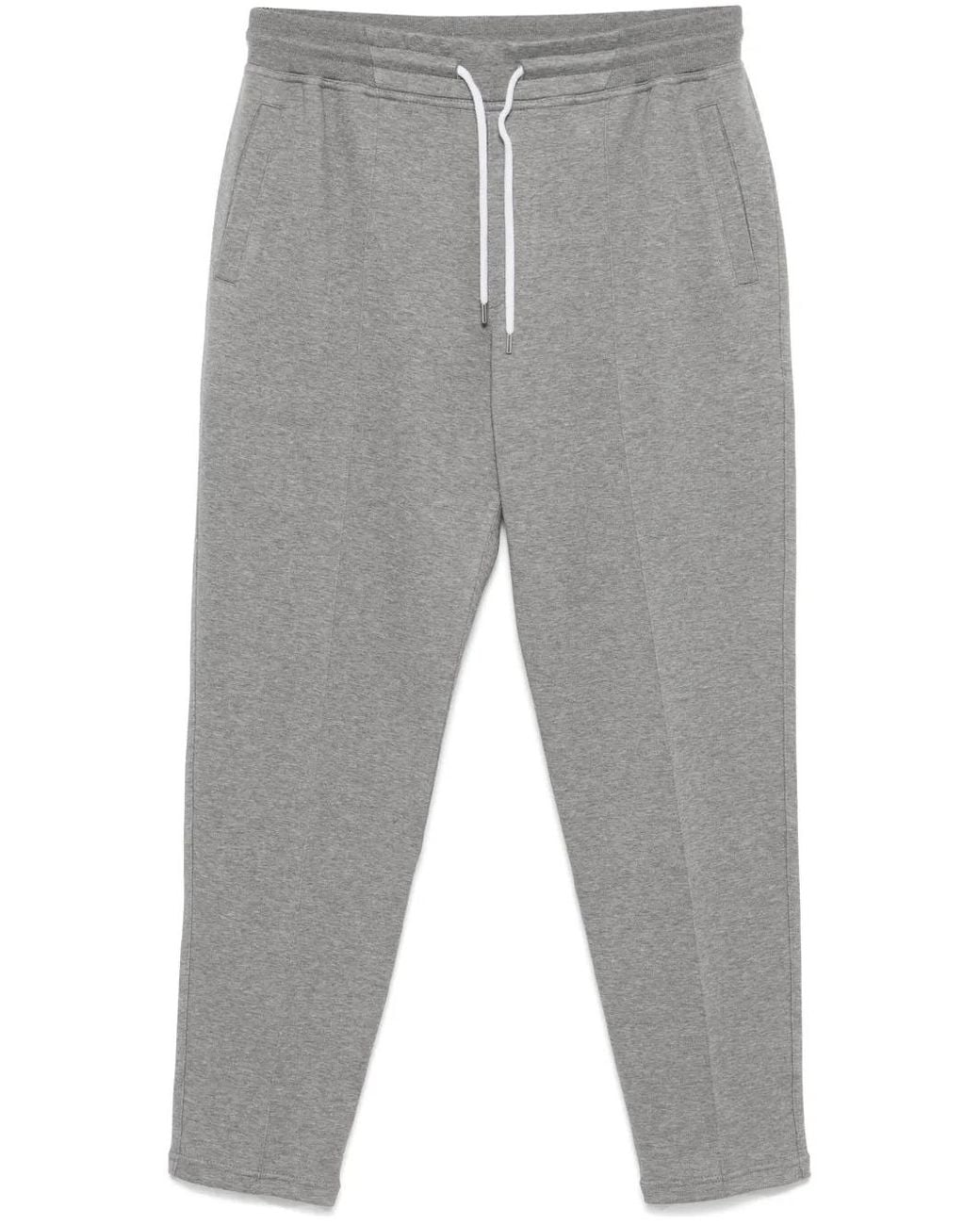 Brunello Cucinelli Gray Drawstring Sweat Pants for men