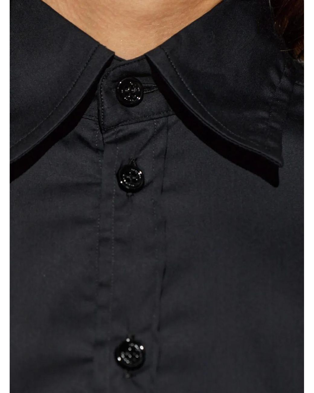 Vetements Blue Button-Fastening Shirt