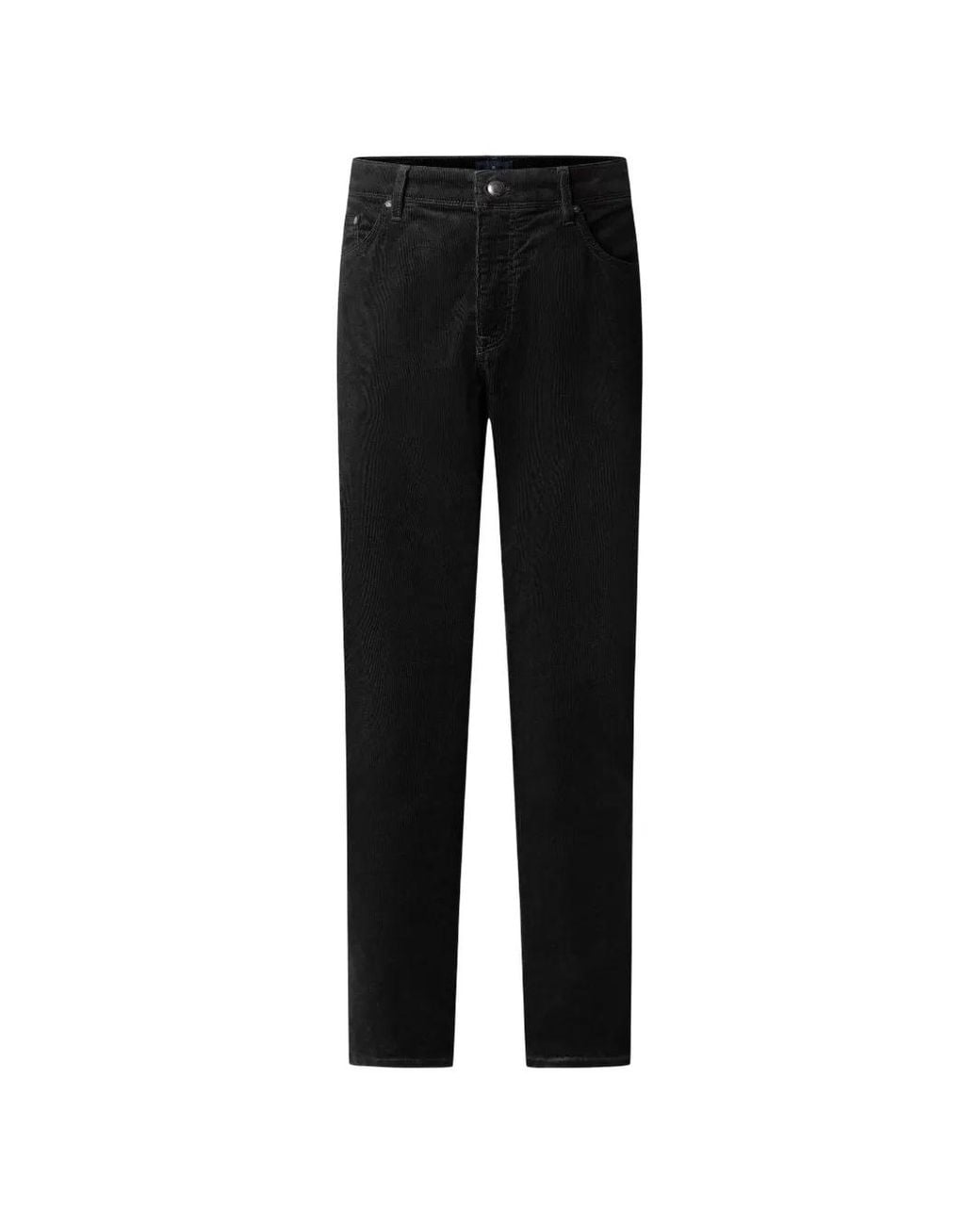 Hackett Black Trinity Corduroy Trousers for men