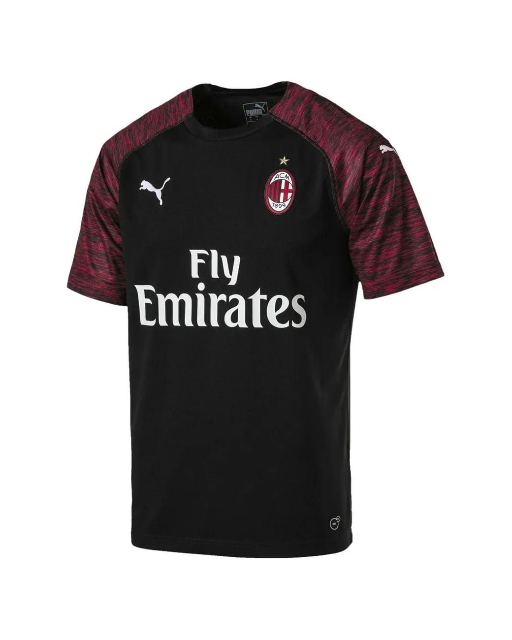 PUMA Black Ac Milan T-Shirt for men
