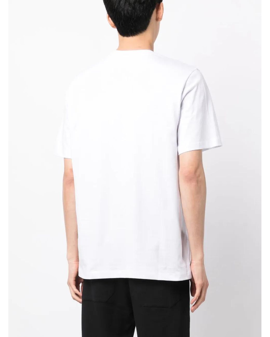 MSGM Blue Logo T-Shirt for men