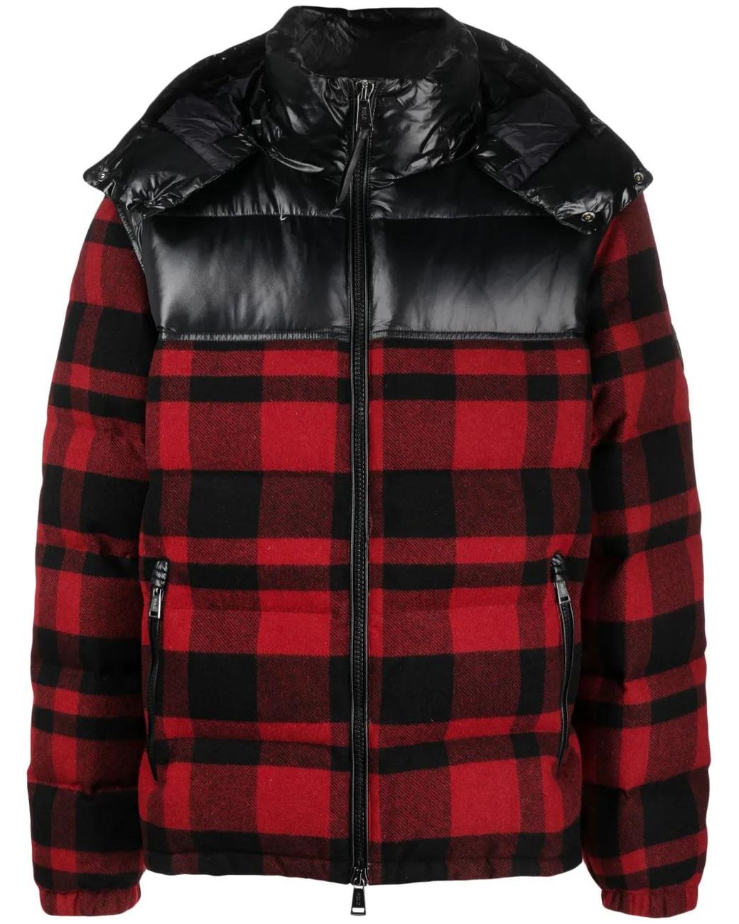 Polo Ralph Lauren Red Bomber Jacket With Logo Texture for men