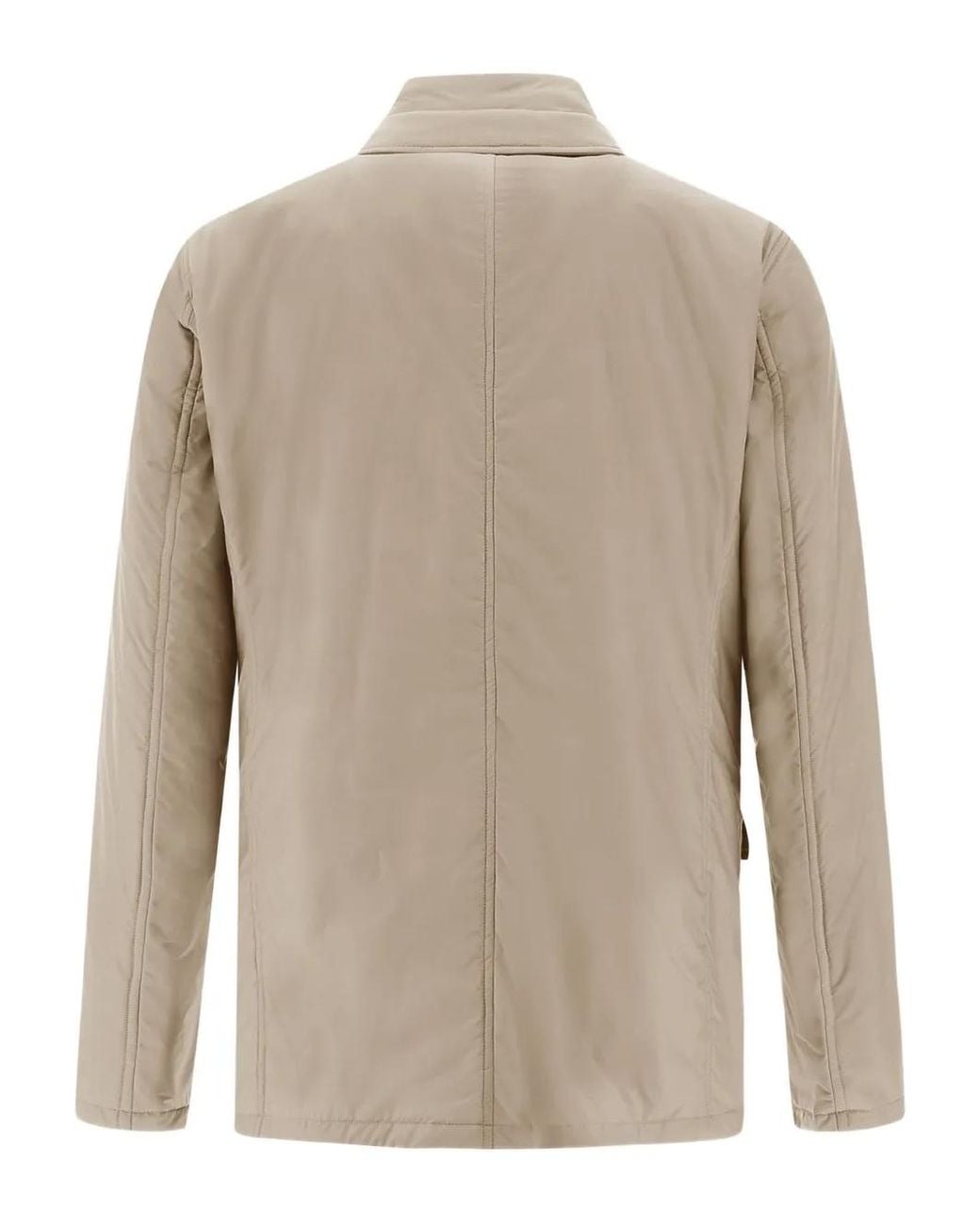 Herno Natural Veste Matelassée À Fermeture Zippée for men