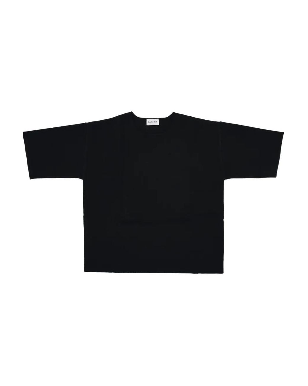 P.A.R.O.S.H. Black Cotton T-Shirt