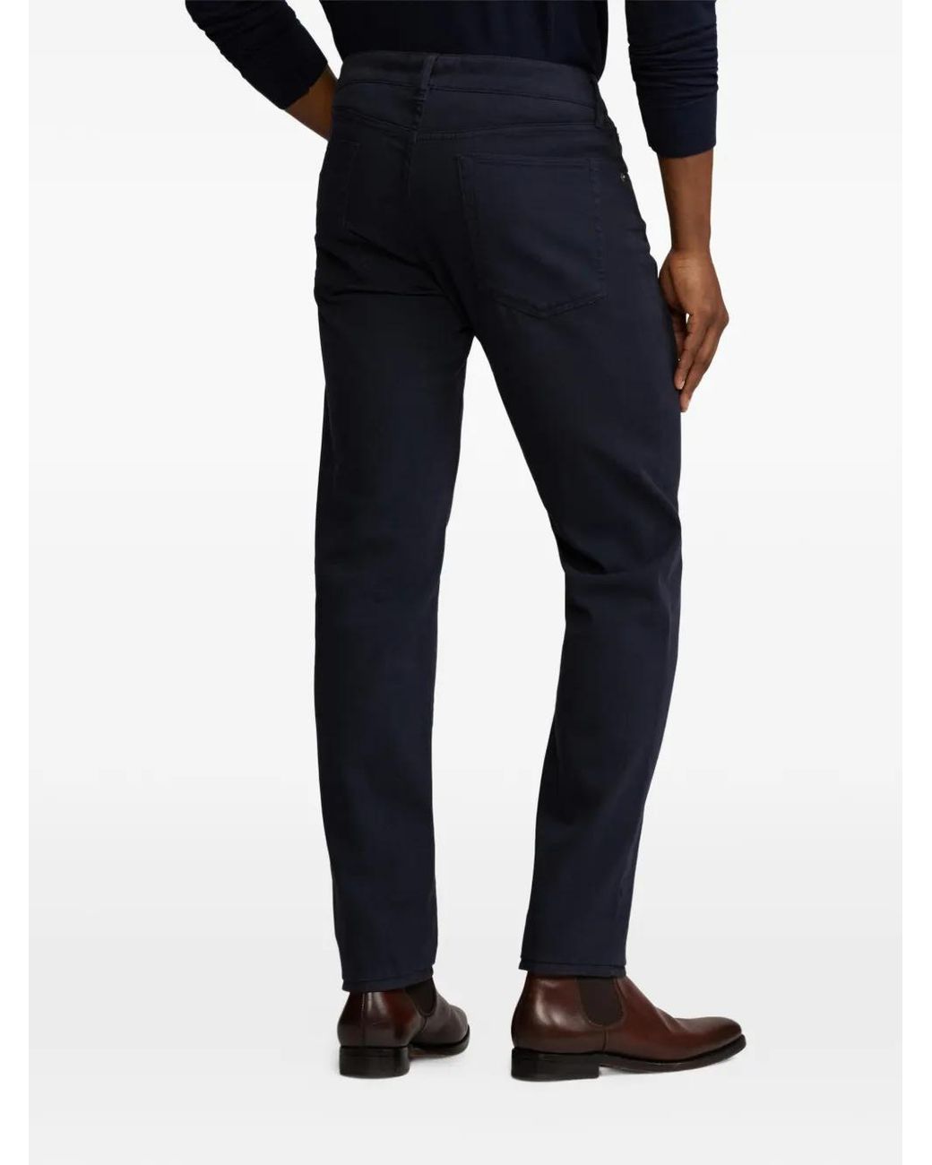 Ralph Lauren Blue Five-Pocket Slim-Fit Denim for men