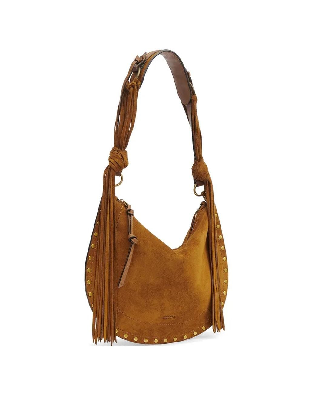 Isabel Marant Brown Oskan Soft Leather Shoulder Bag