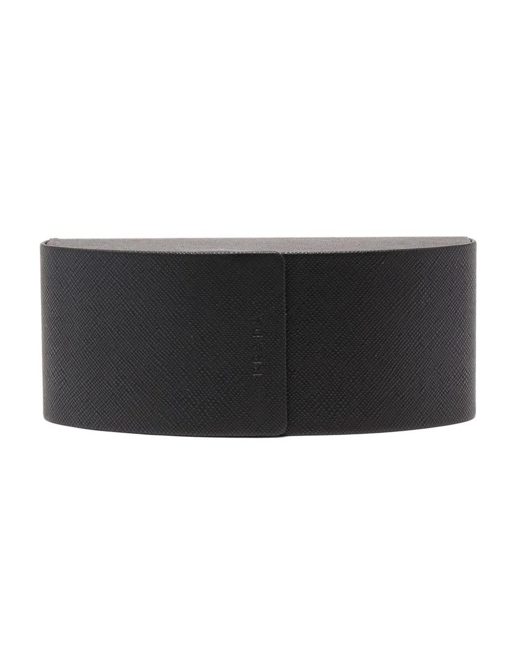 Prada Black Square-Frame Gradient Sunglasses