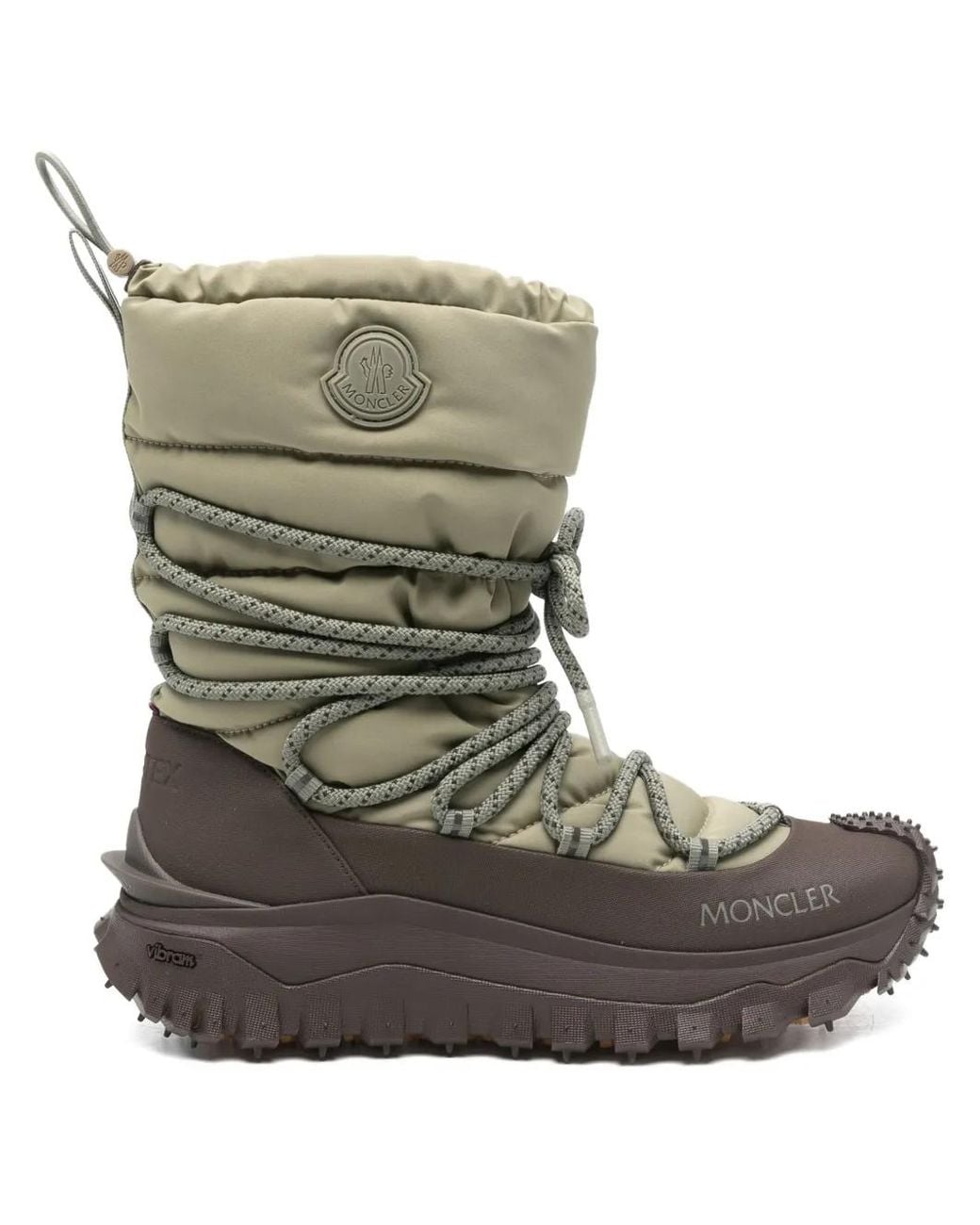 Moncler Green Trailgrip Gtx Lace-Up Boots for men