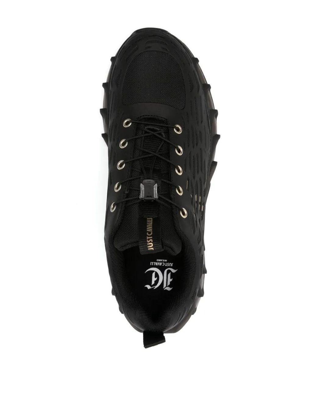 Just Cavalli Black Chunky Sneakers for men