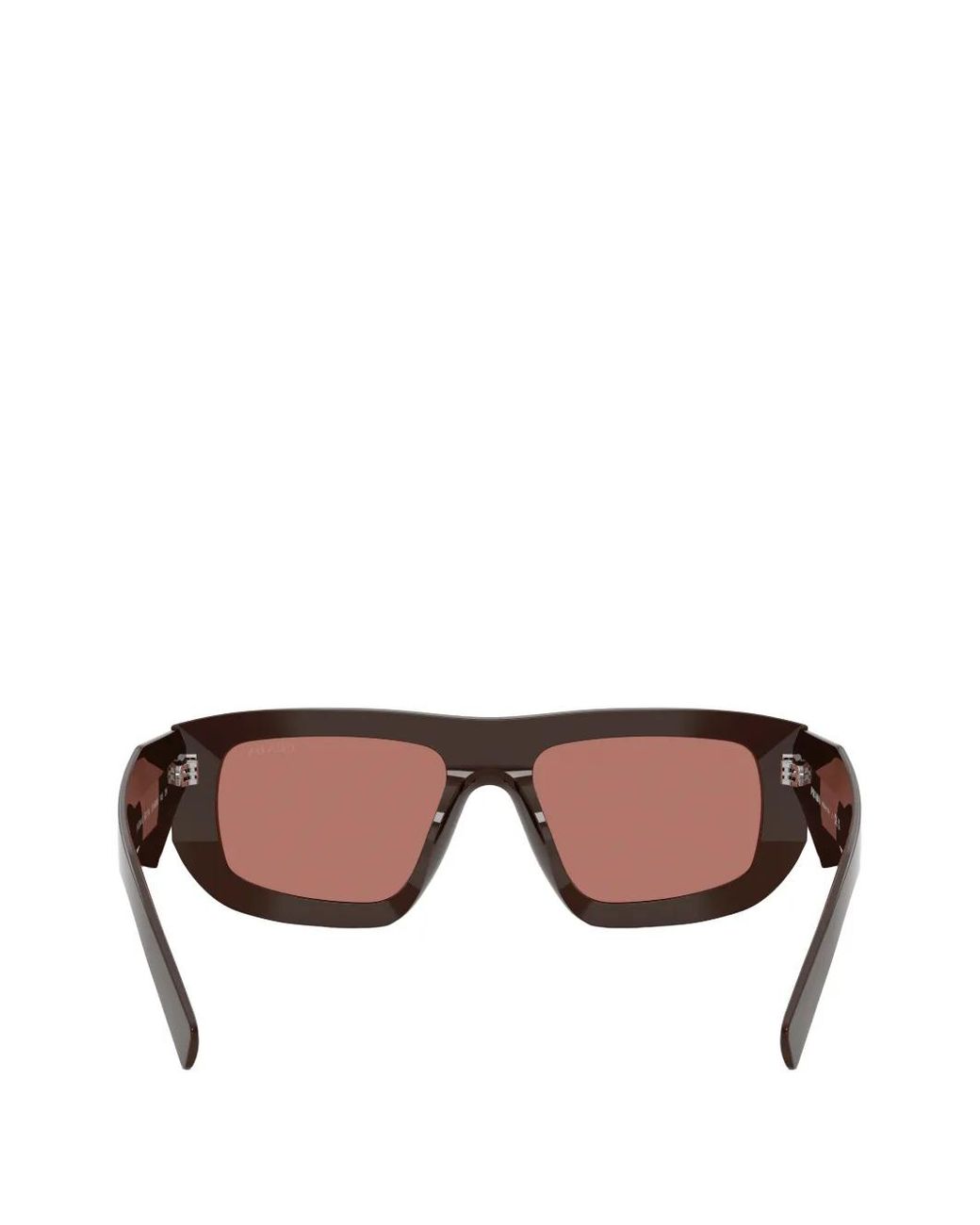Prada Brown Lunettes De Soleil Symbole