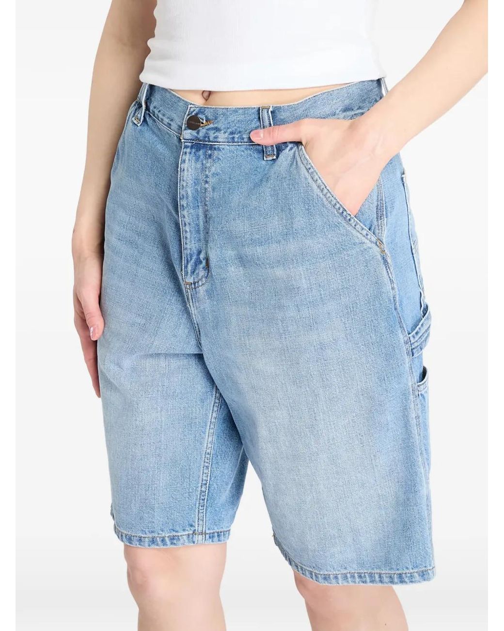 Carhartt Blue Patch-Pocket Short