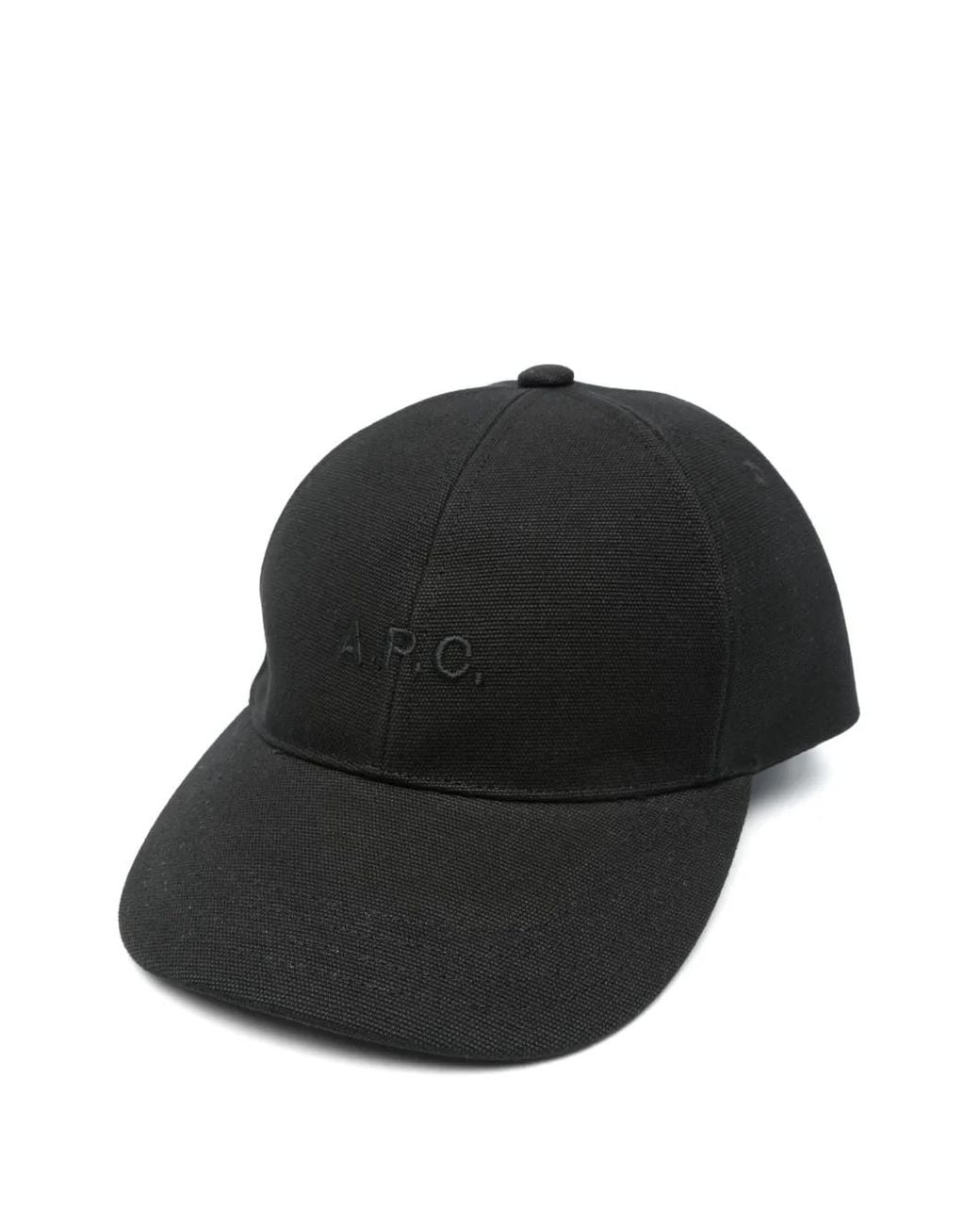 A.P.C. Black Charlie Baseballkappe