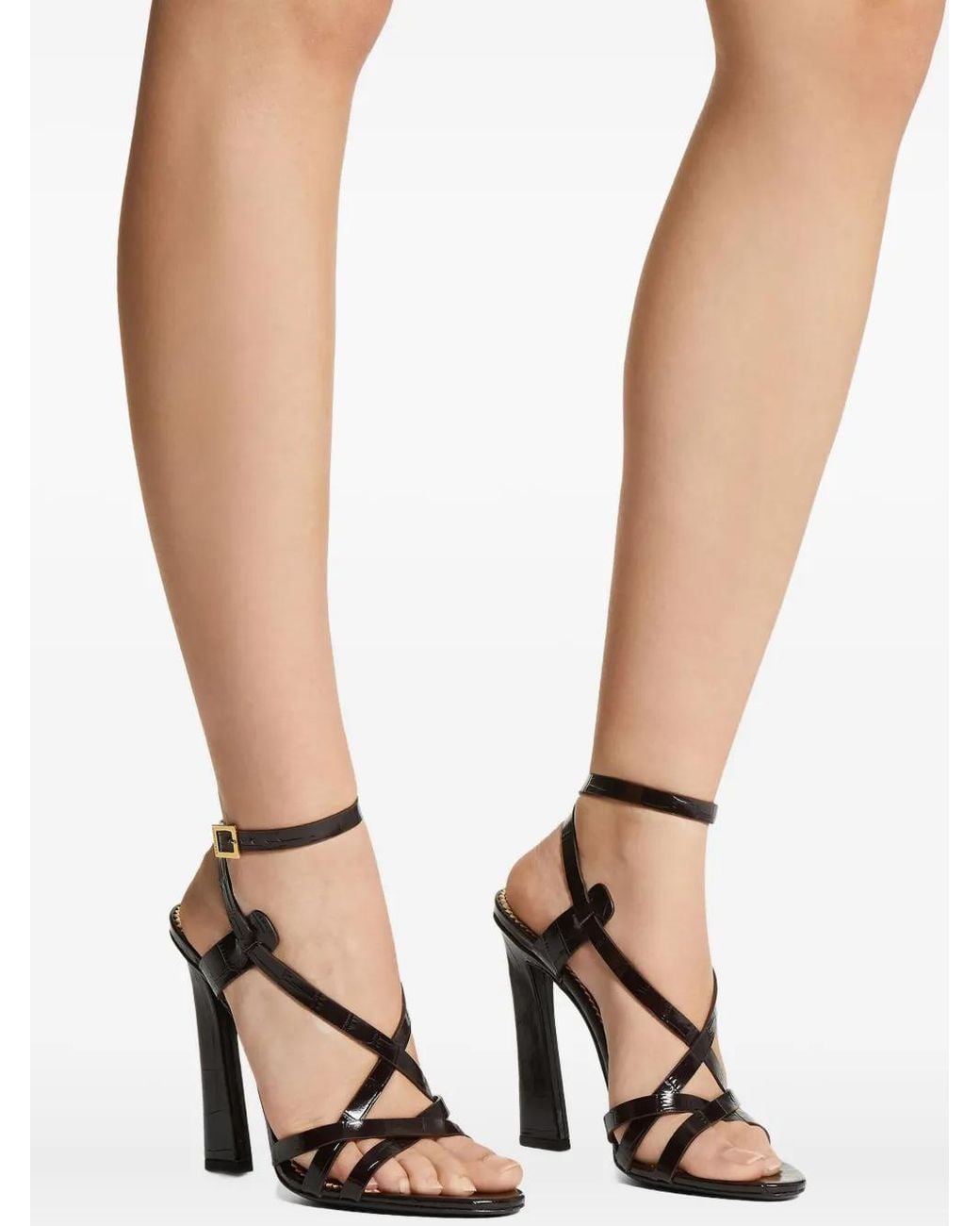 DSquared² Black High Heel Sandals