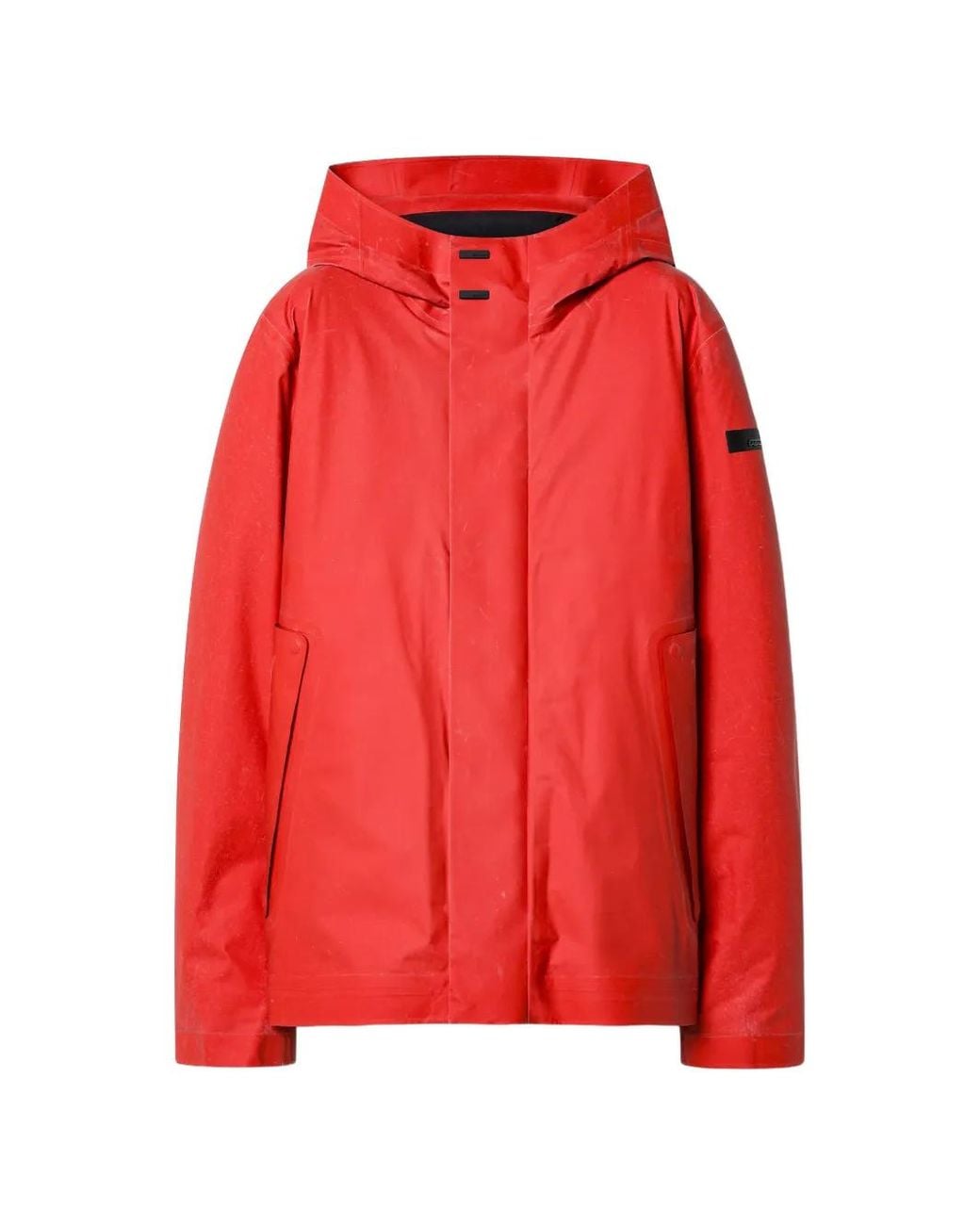 Rrd Red Writer Hooded Concealed-Fastening Jacket for men