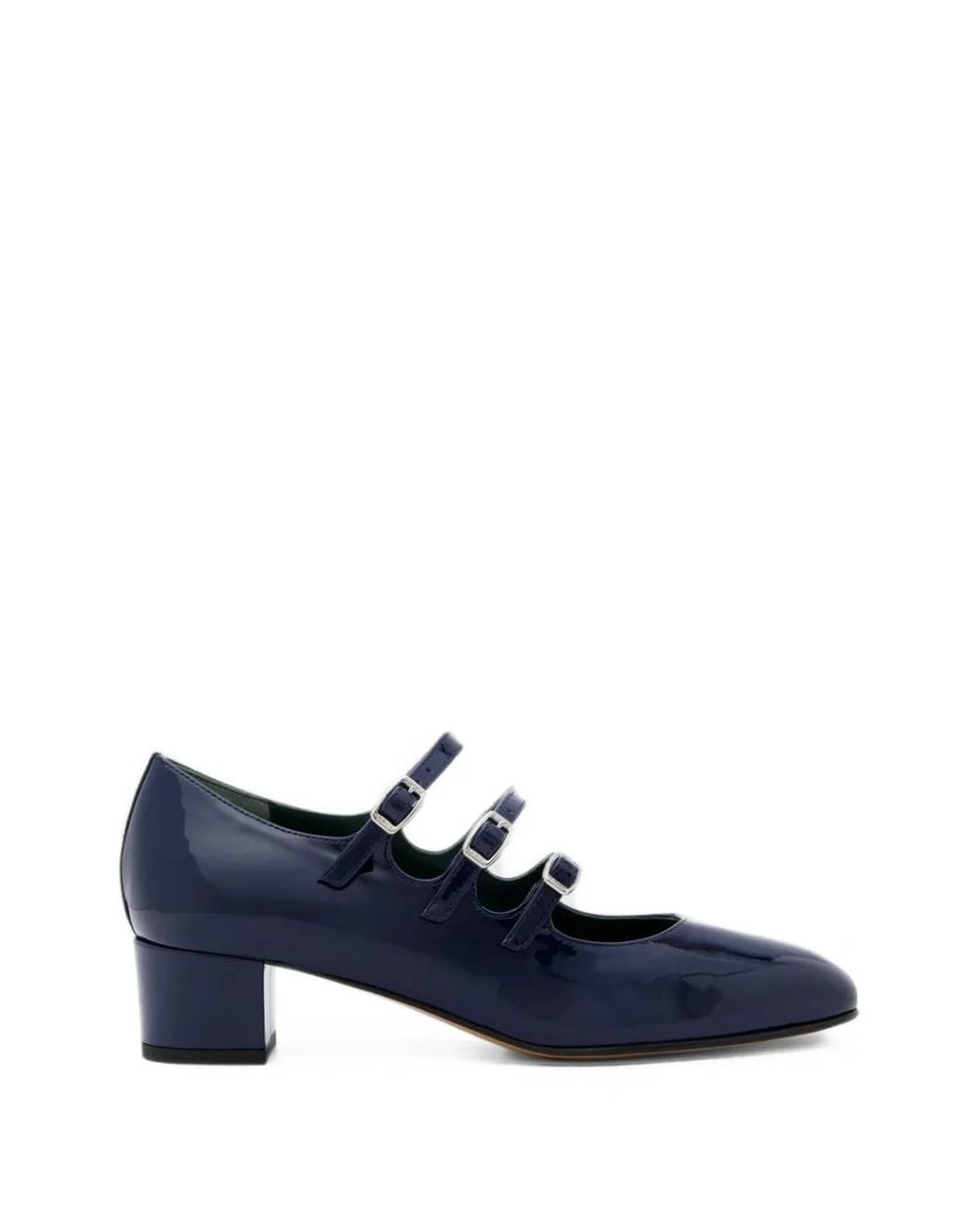 CAREL PARIS Blue Escarpins Kina À Triple Bride