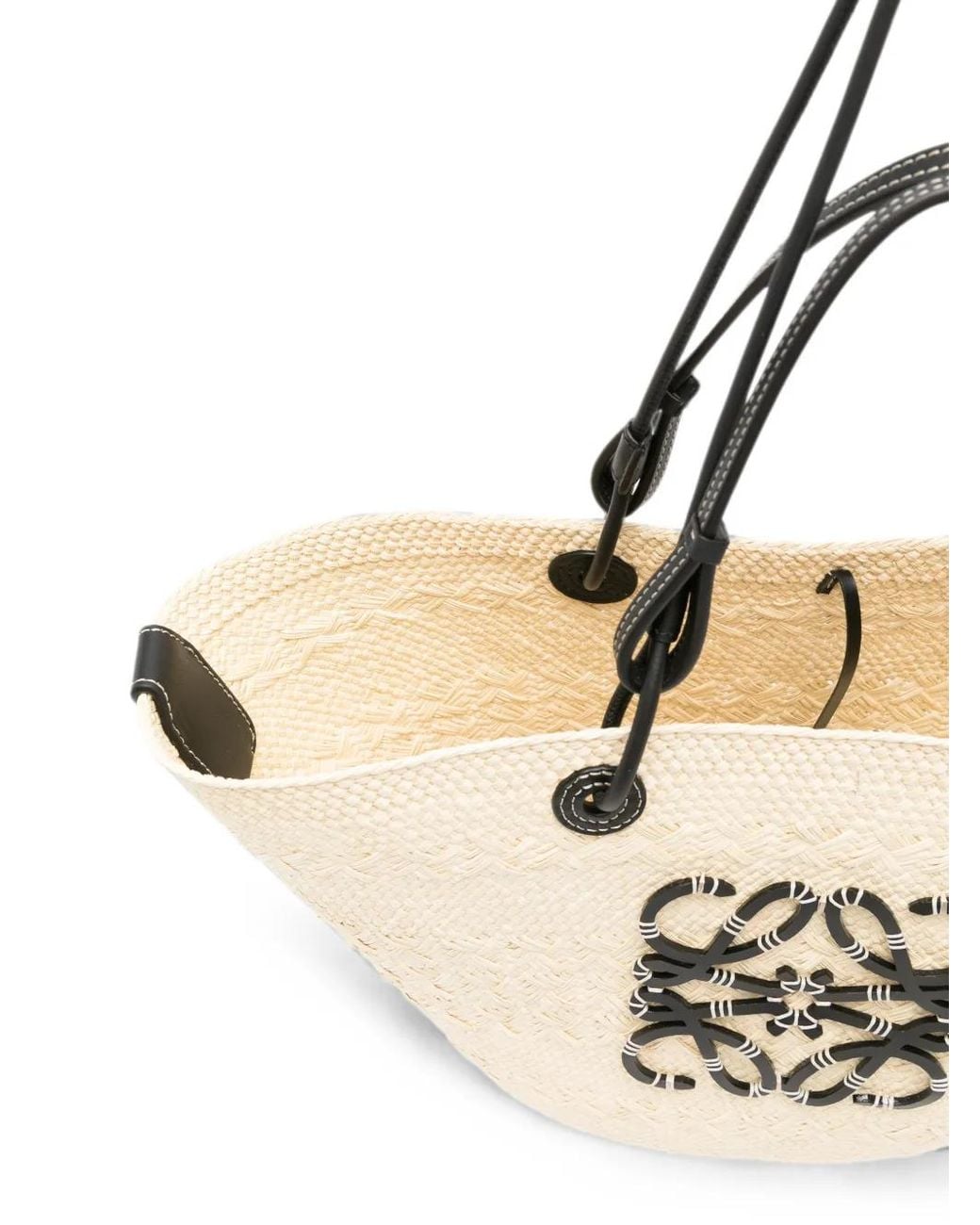 Loewe Natural Anagram Rafia Medium Tote