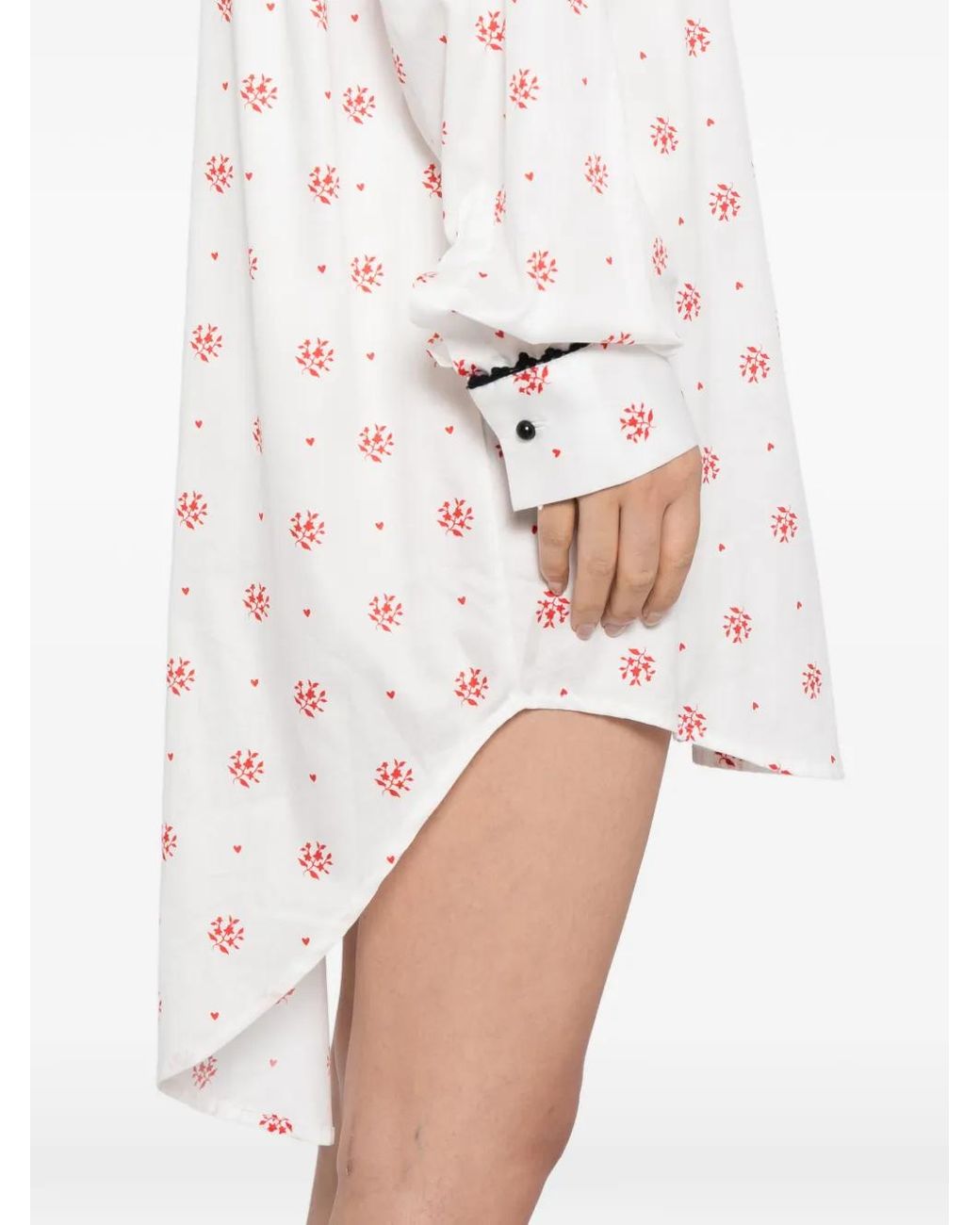 Macgraw White Sibling Shirt Dress