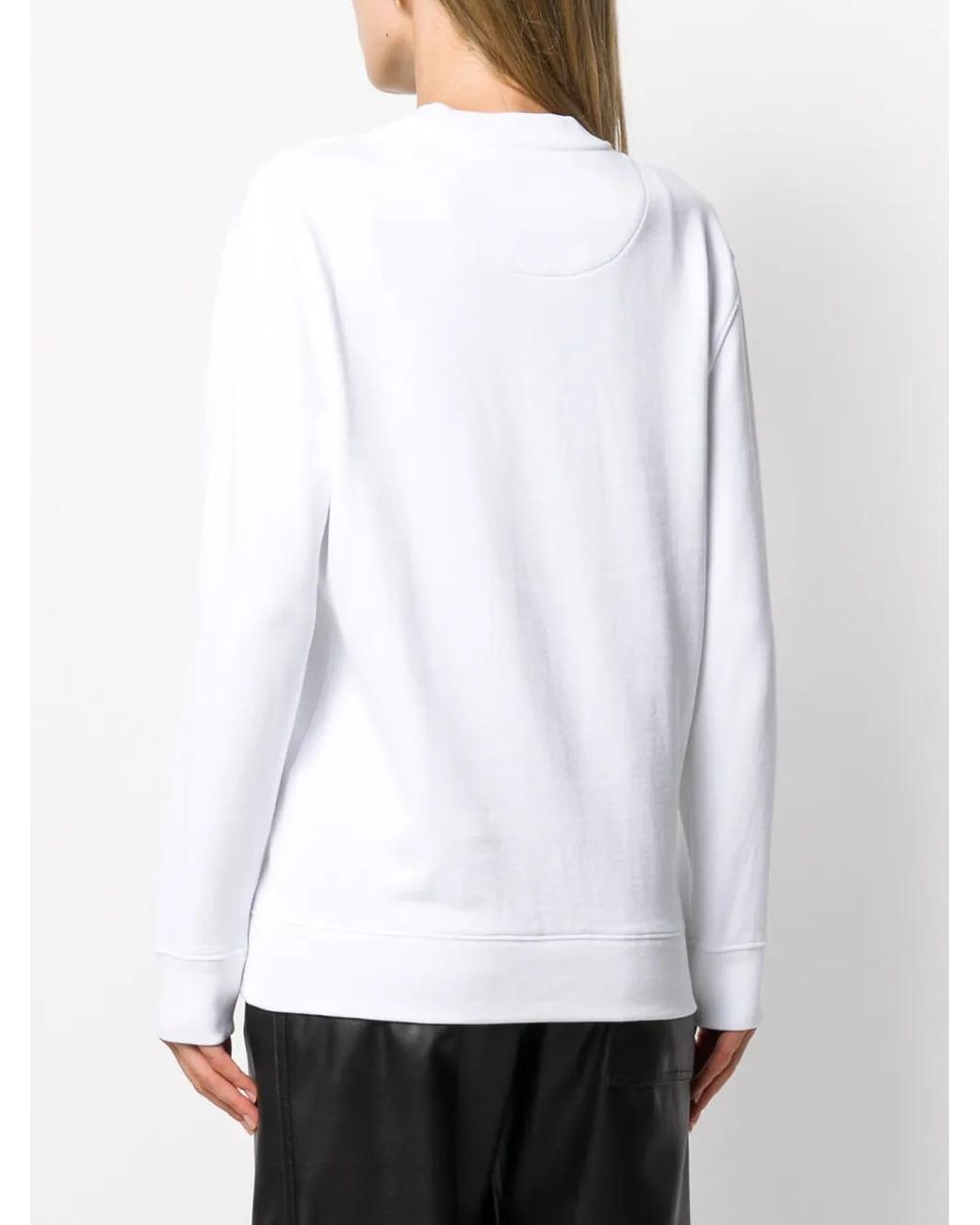 Versace White Avedon Photo Print T-Shirt