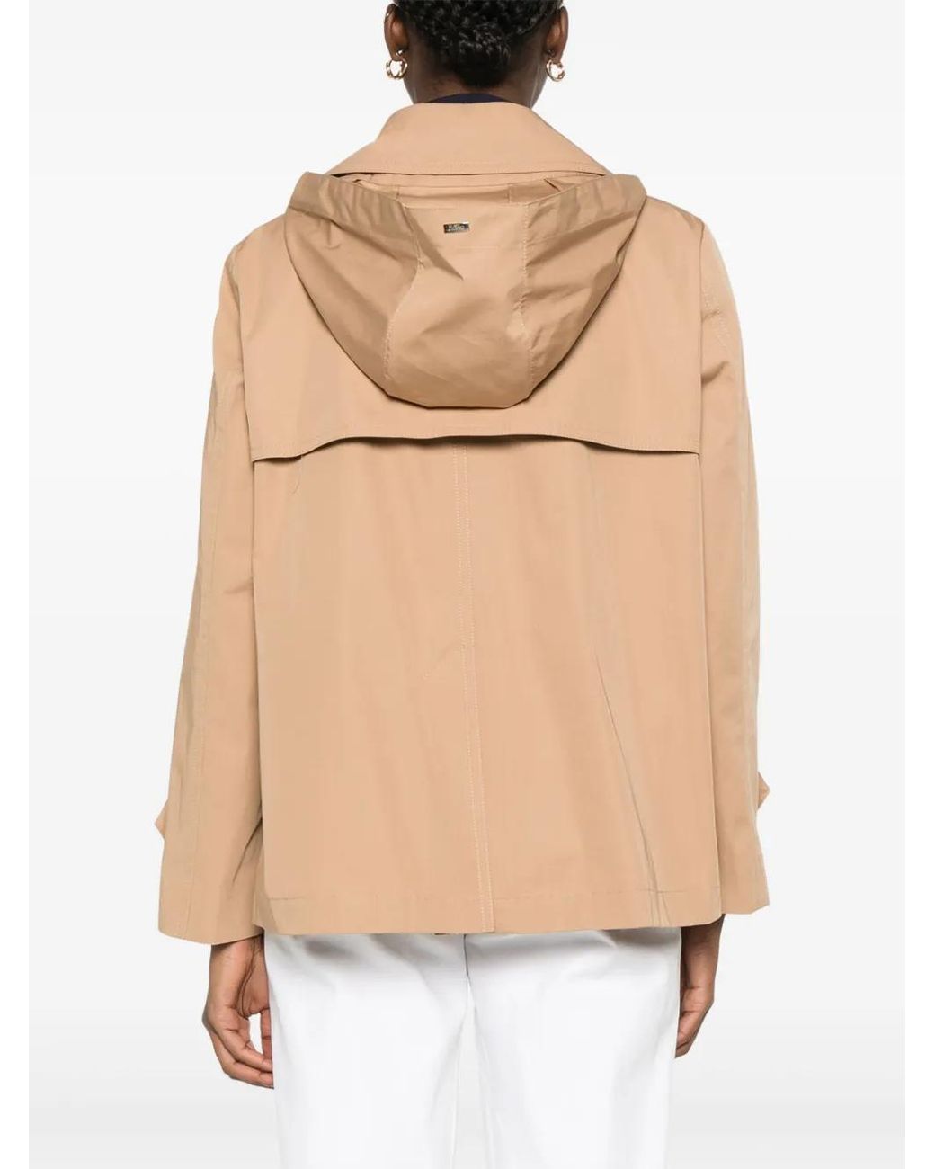 Veste À Capuche Herno en coloris Natural