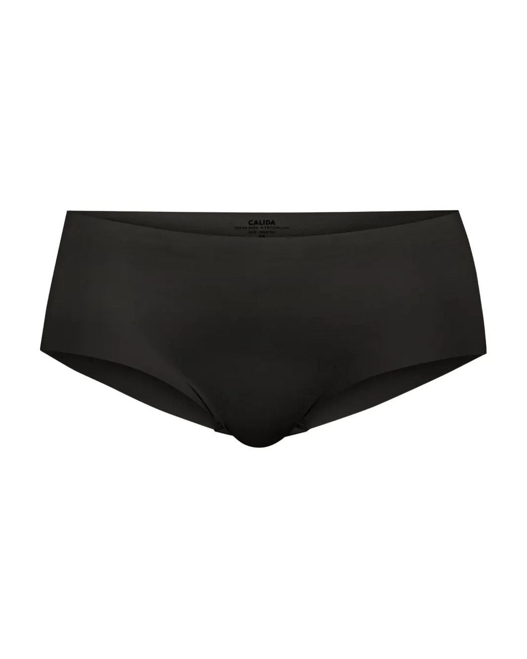 Calida Black High-Waisted Briefs