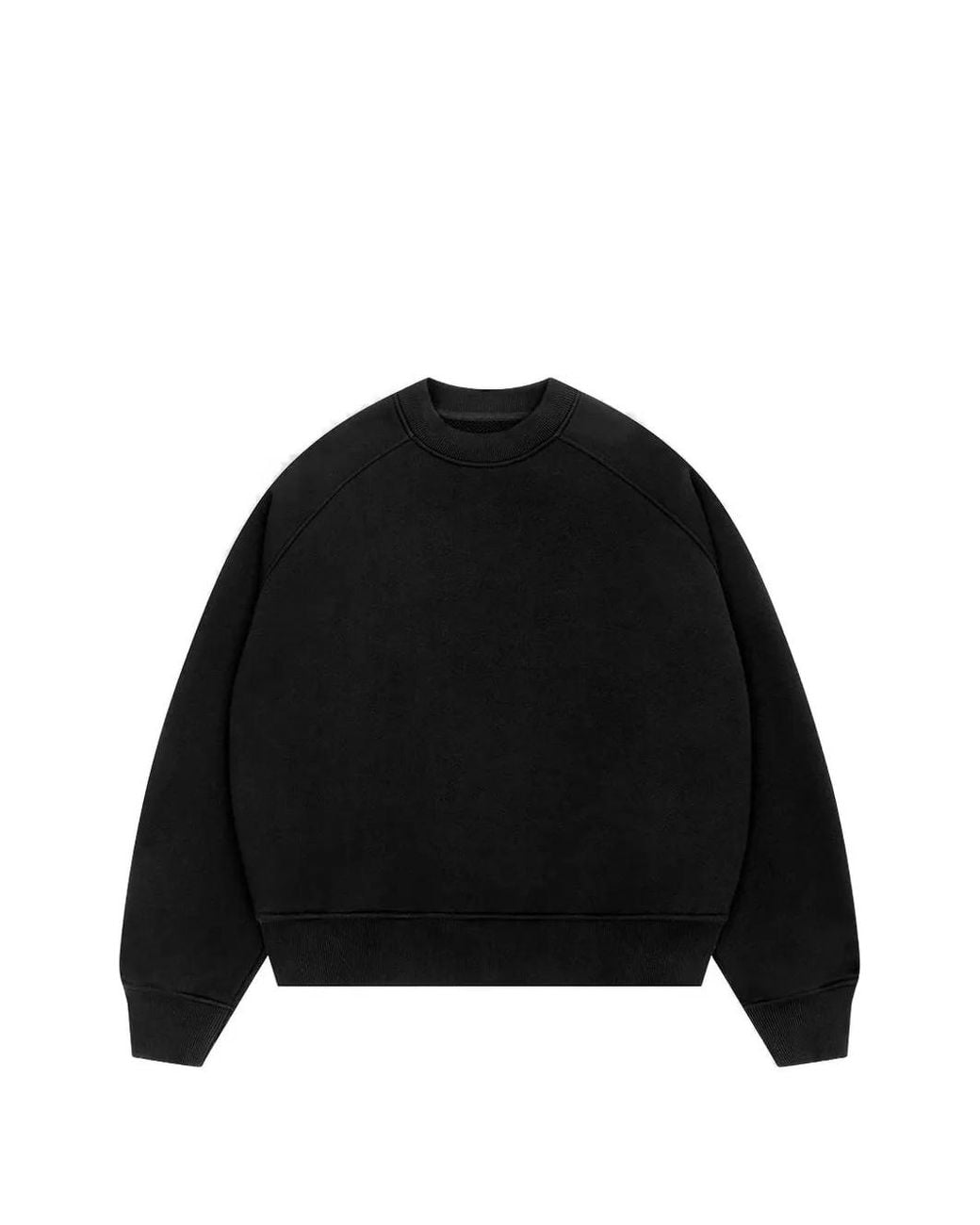 About Blank Black Pull À Logo Embossé Et Manches Raglan for men