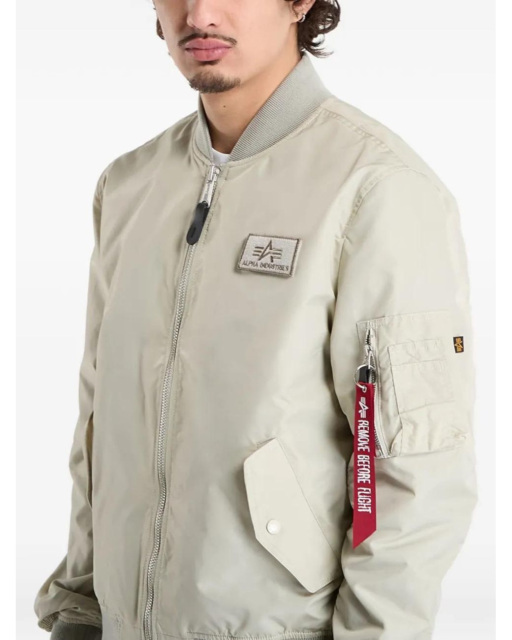 Alpha Industries Multicolor Veste Bomber Ma-1 Ttc À Patch Logo for men