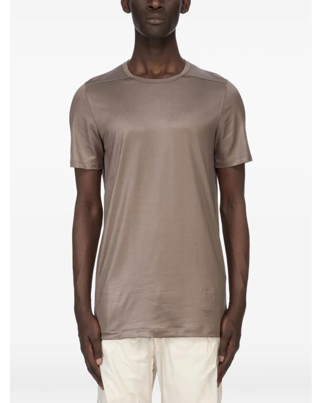 Rick Owens Brown Level T-Shirt for men