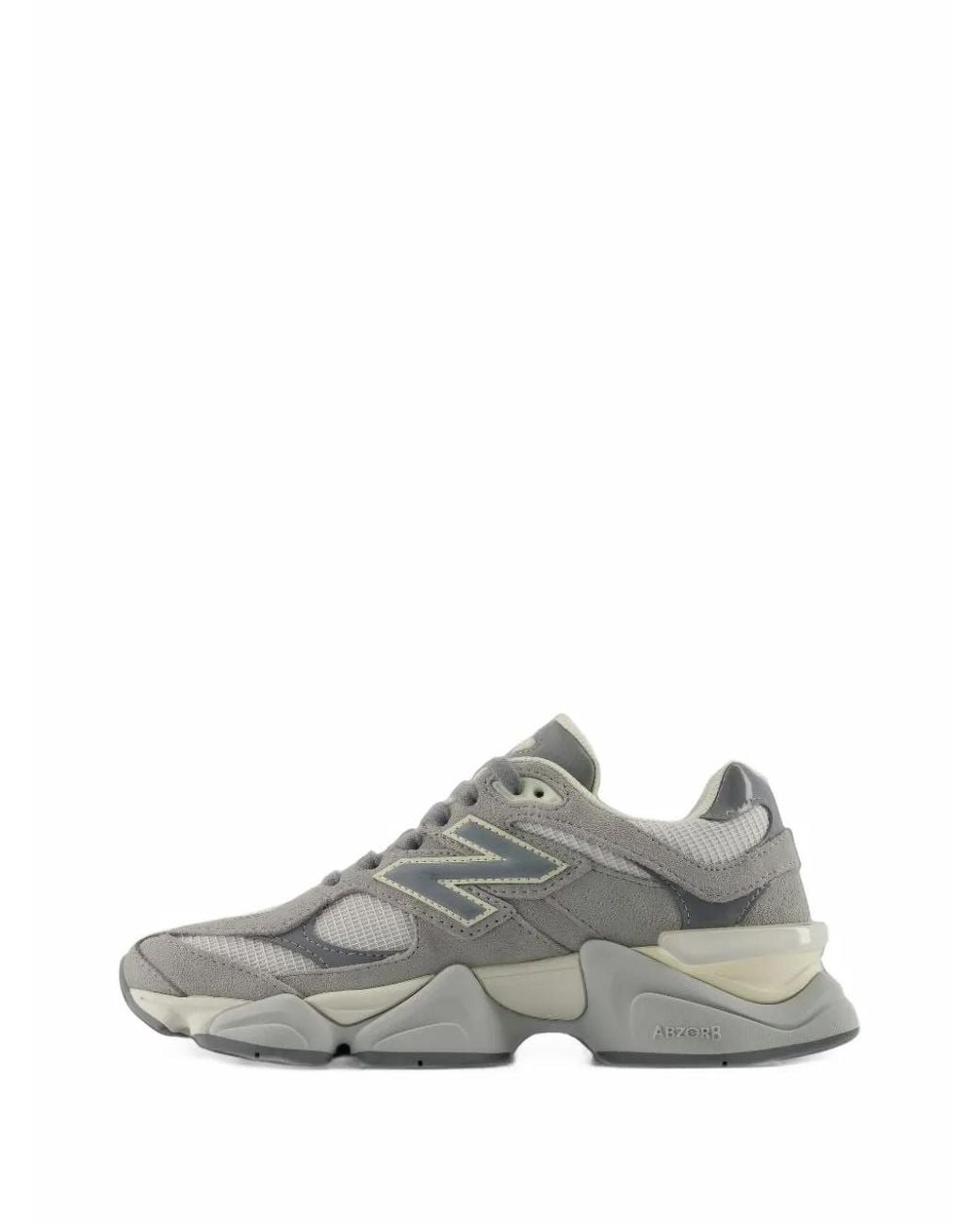 New Balance Gray 9060R Panelled Sneakers