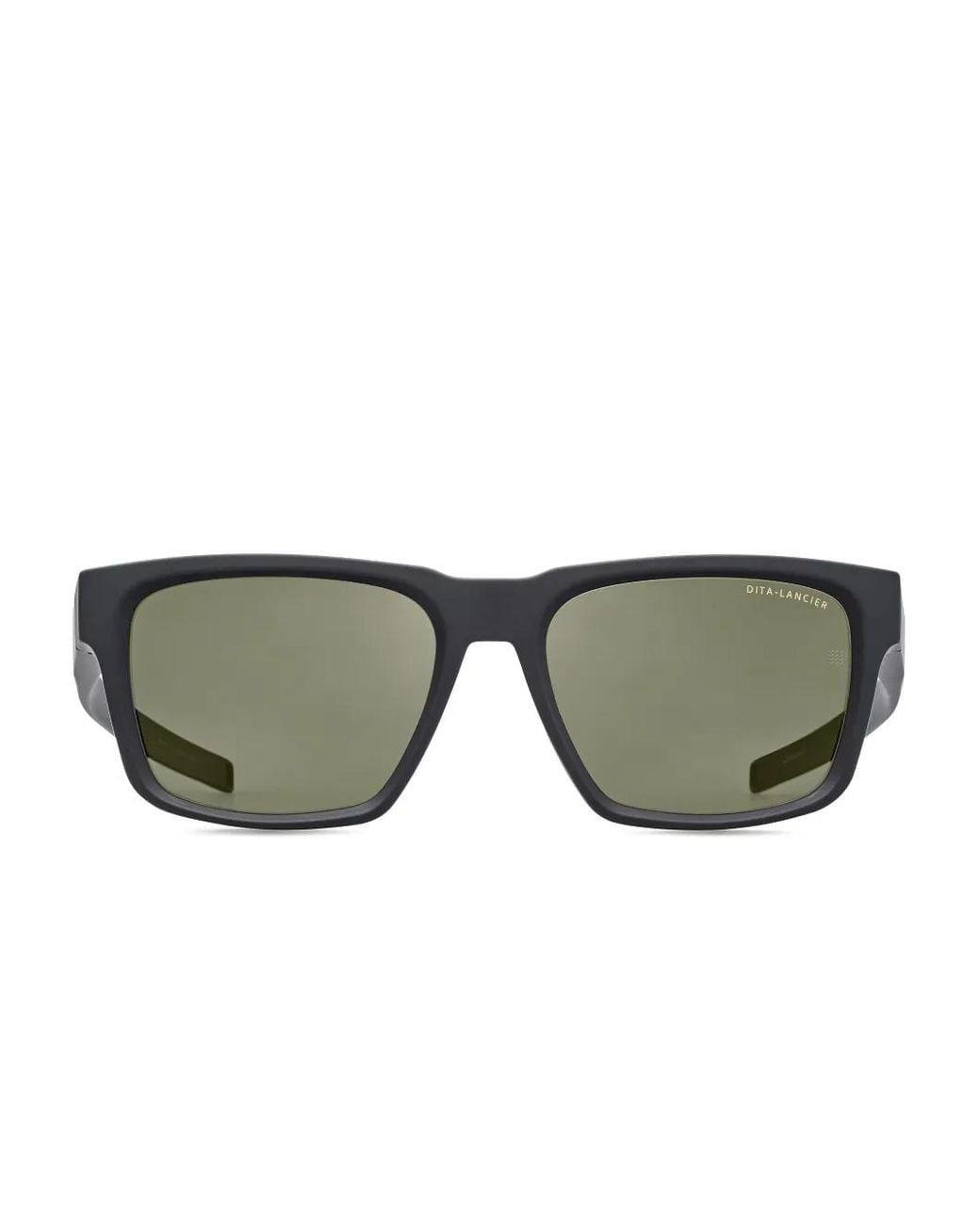 Dita Eyewear Gray Square-Frame Sunglasses for men
