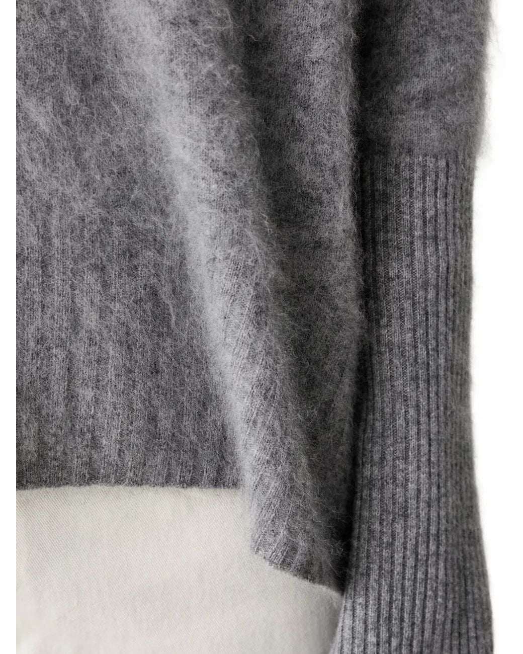 ViCOLO Gray Pullover Mit Rollkragen