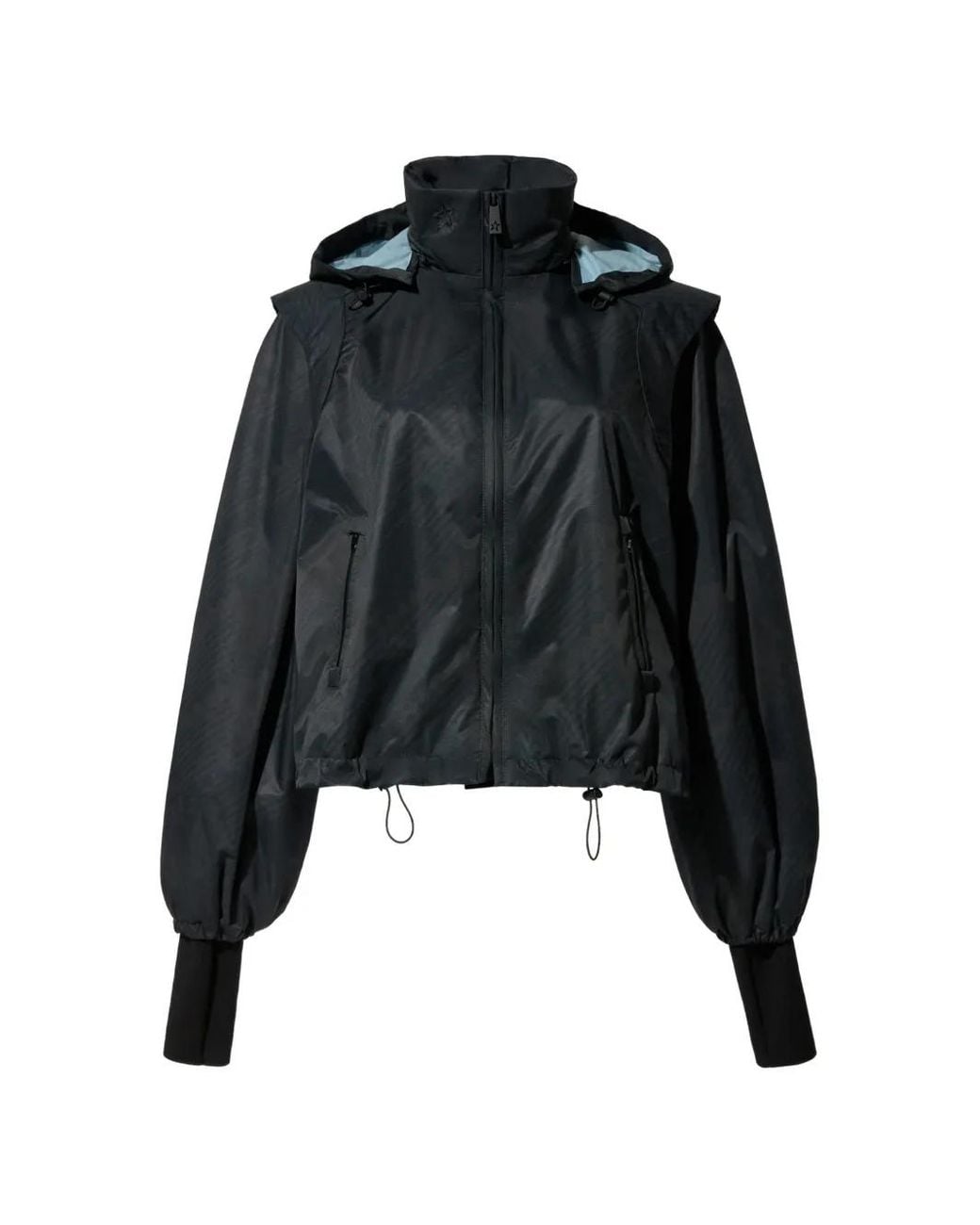 Perfect Moment Black Houndstooth Blouson Jacket
