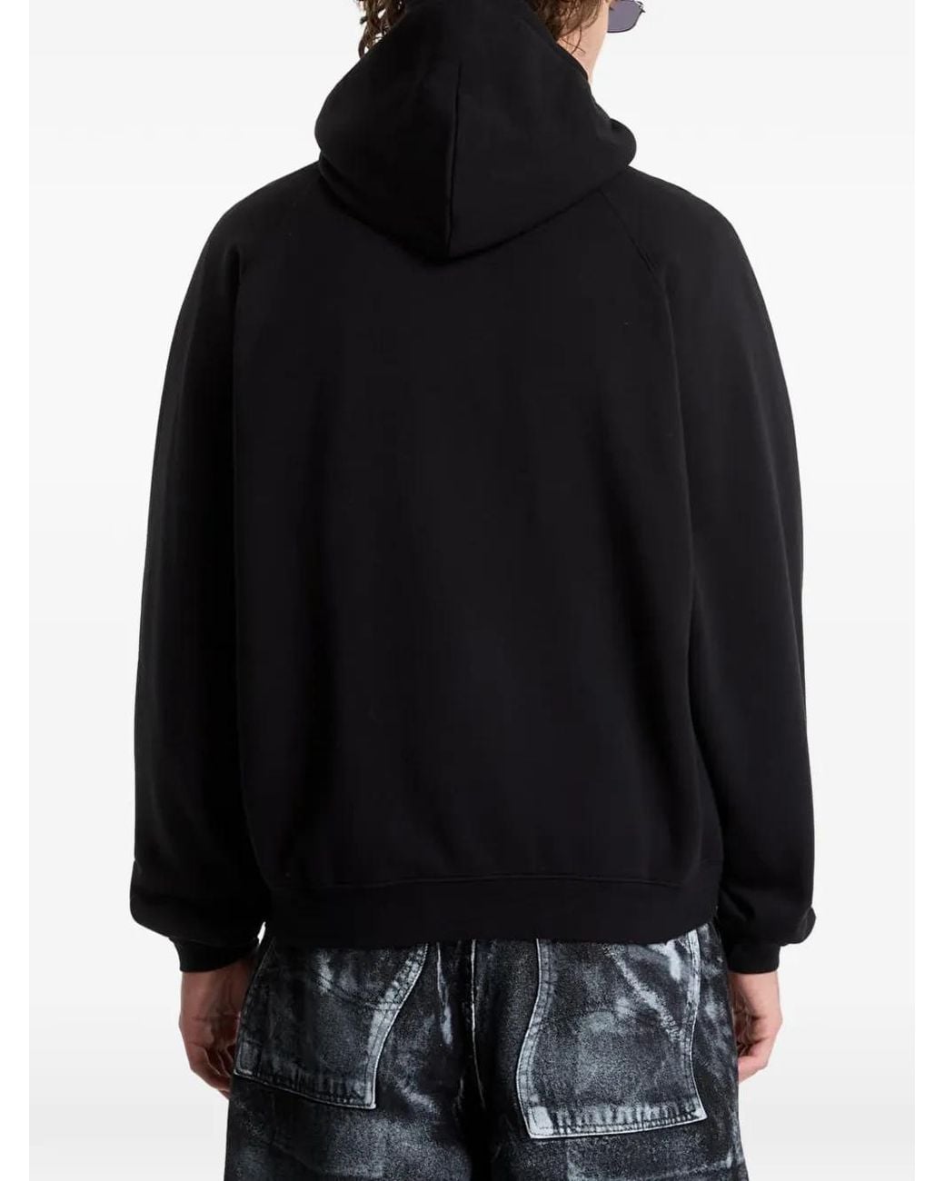 Dime Black Cursive-Logo Hoodie