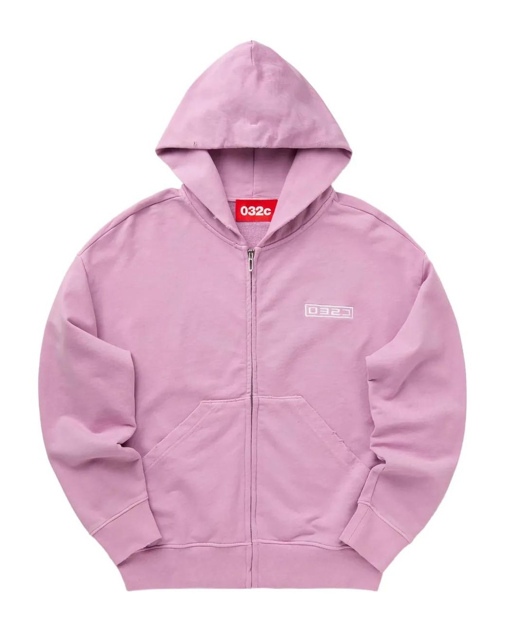Sudadera Con Capucha Y Cremallera 032c de hombre de color Pink