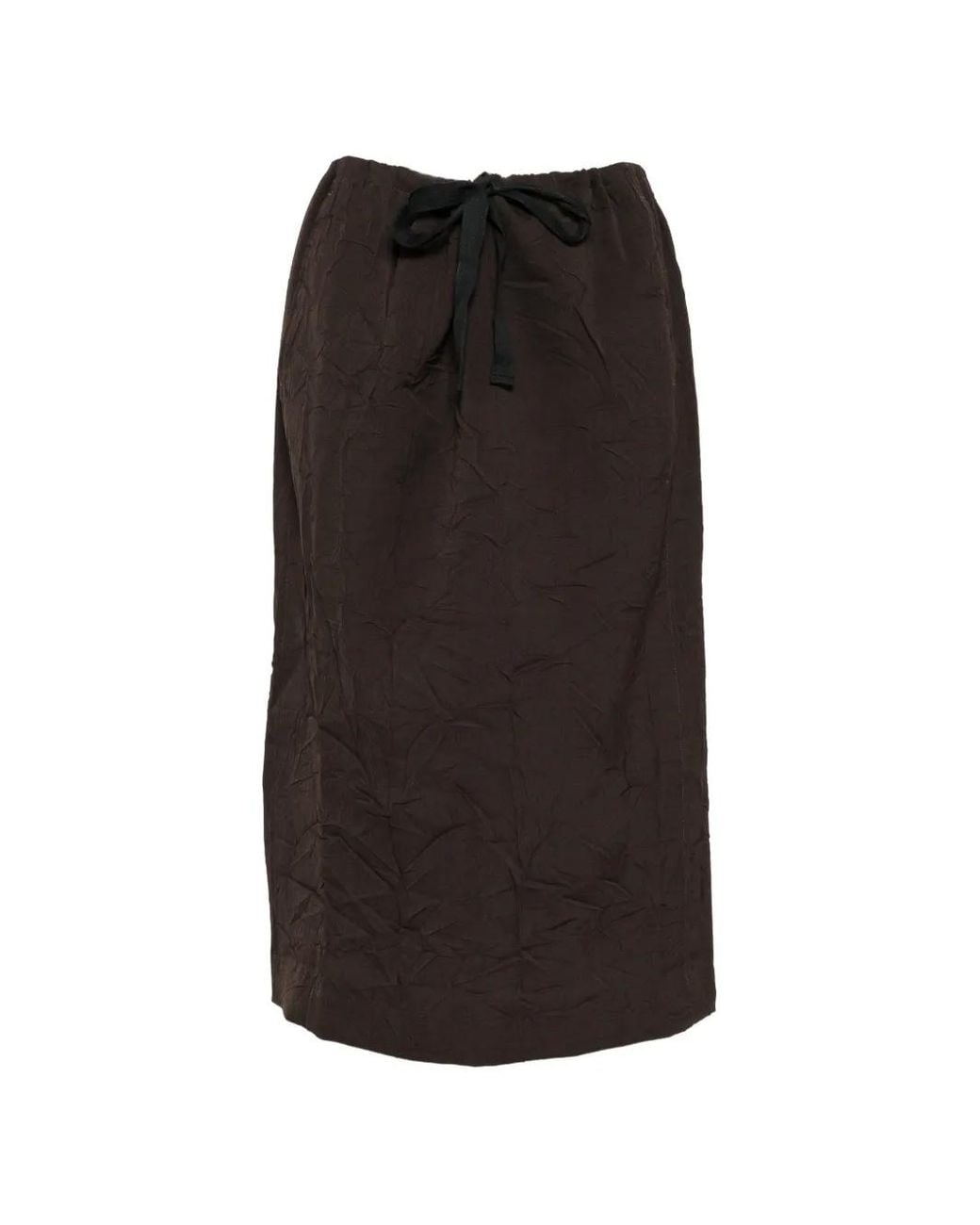 Our Legacy Black Crush Skirt