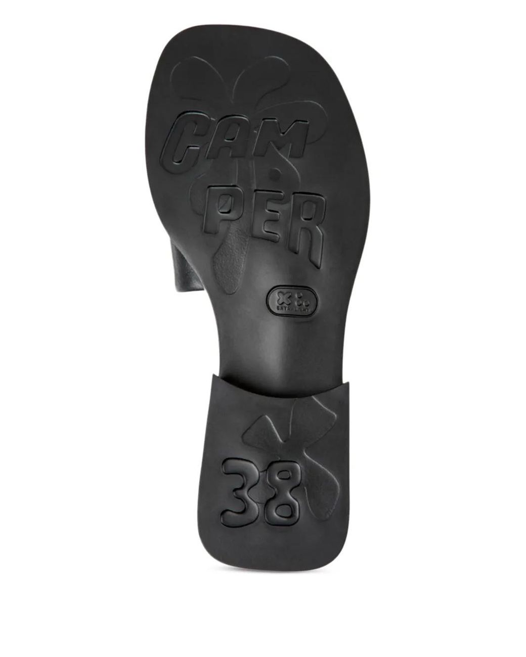 Camper Black Dana Sandals