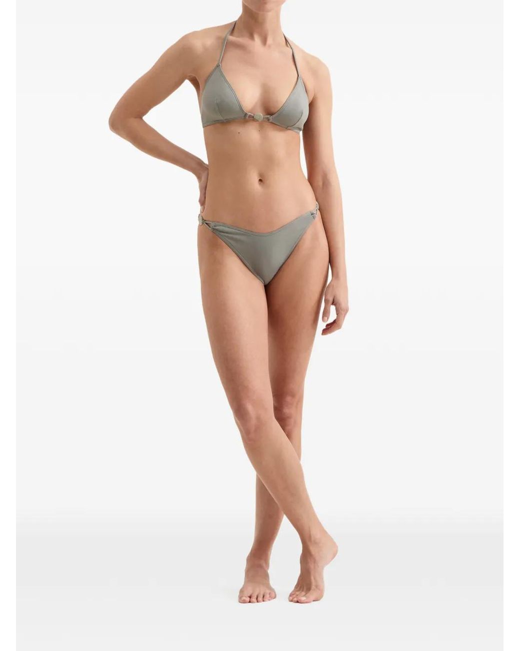 Eres White Farrah Bikini Bottoms