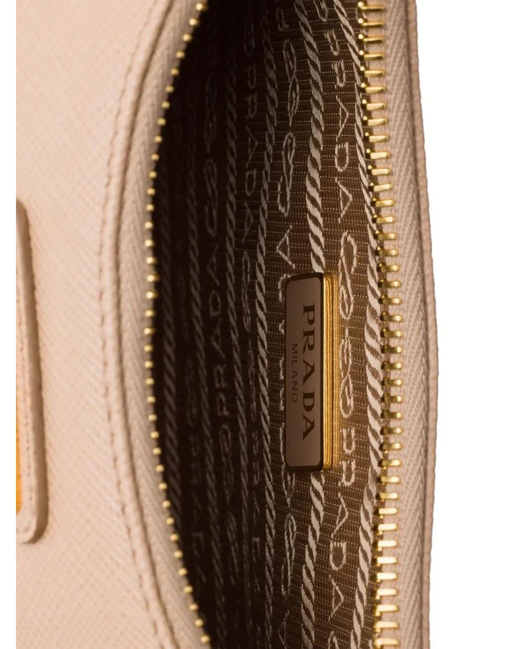 Prada Natural Re-Edition 2005 Saffiano Leather Mini-Bag