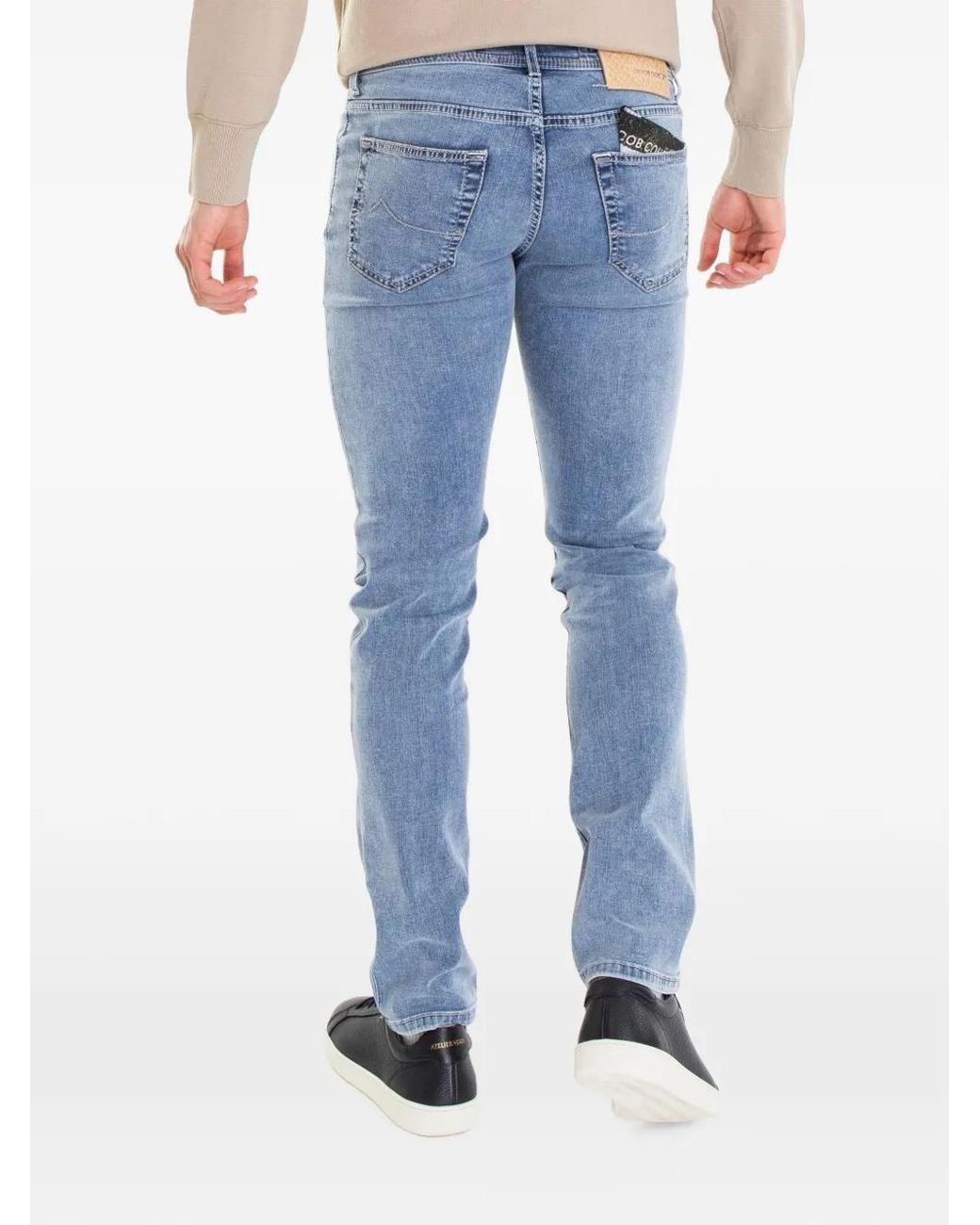 Jacob Cohen Blue Nick Slim-Fit Jeans for men