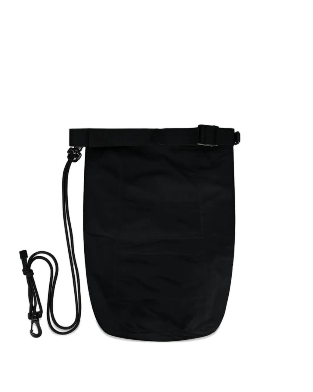Bolso De Hombro Con Tira Ajustable Herno de color Black